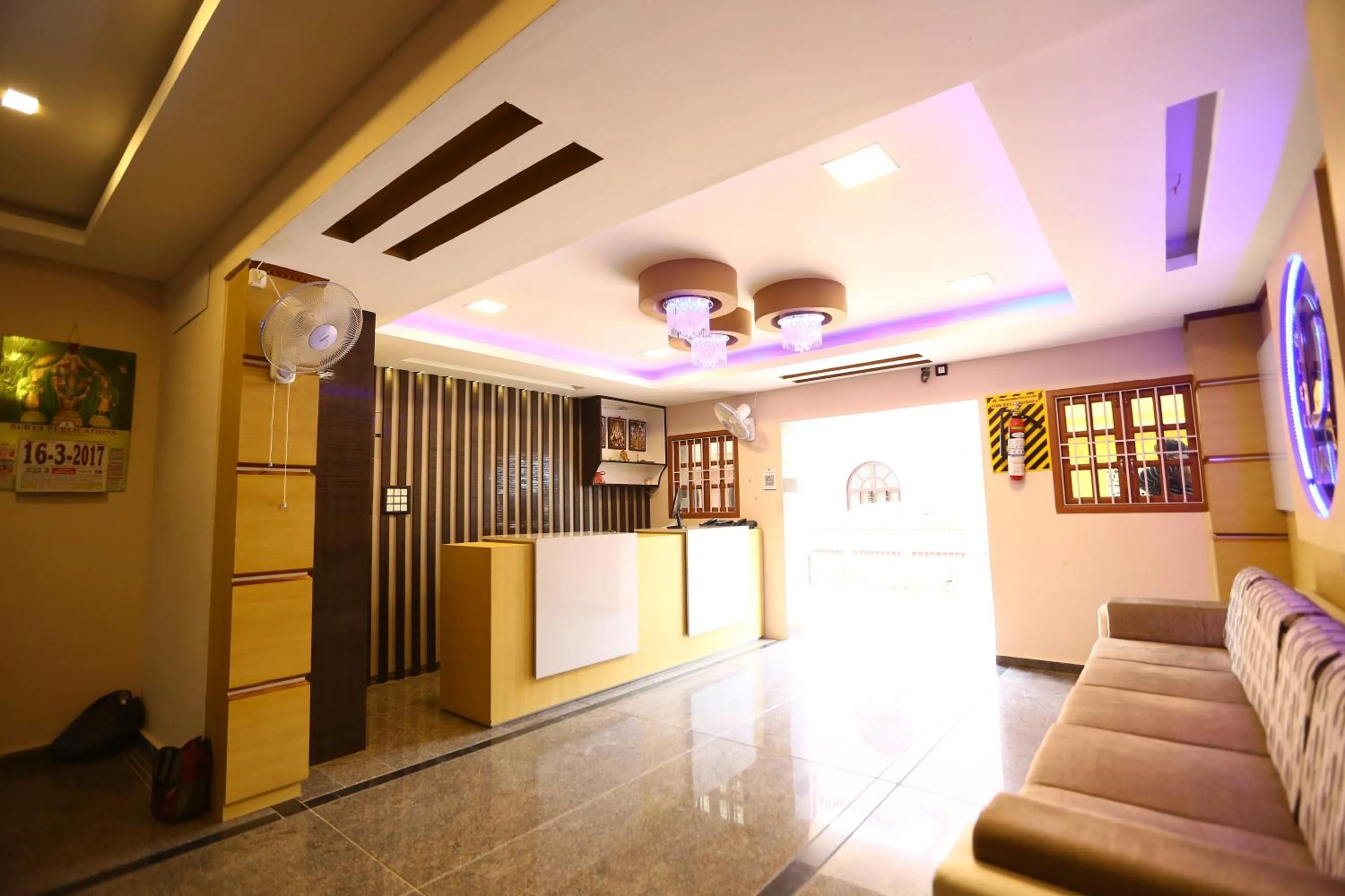 Lobby or reception in D'Inn