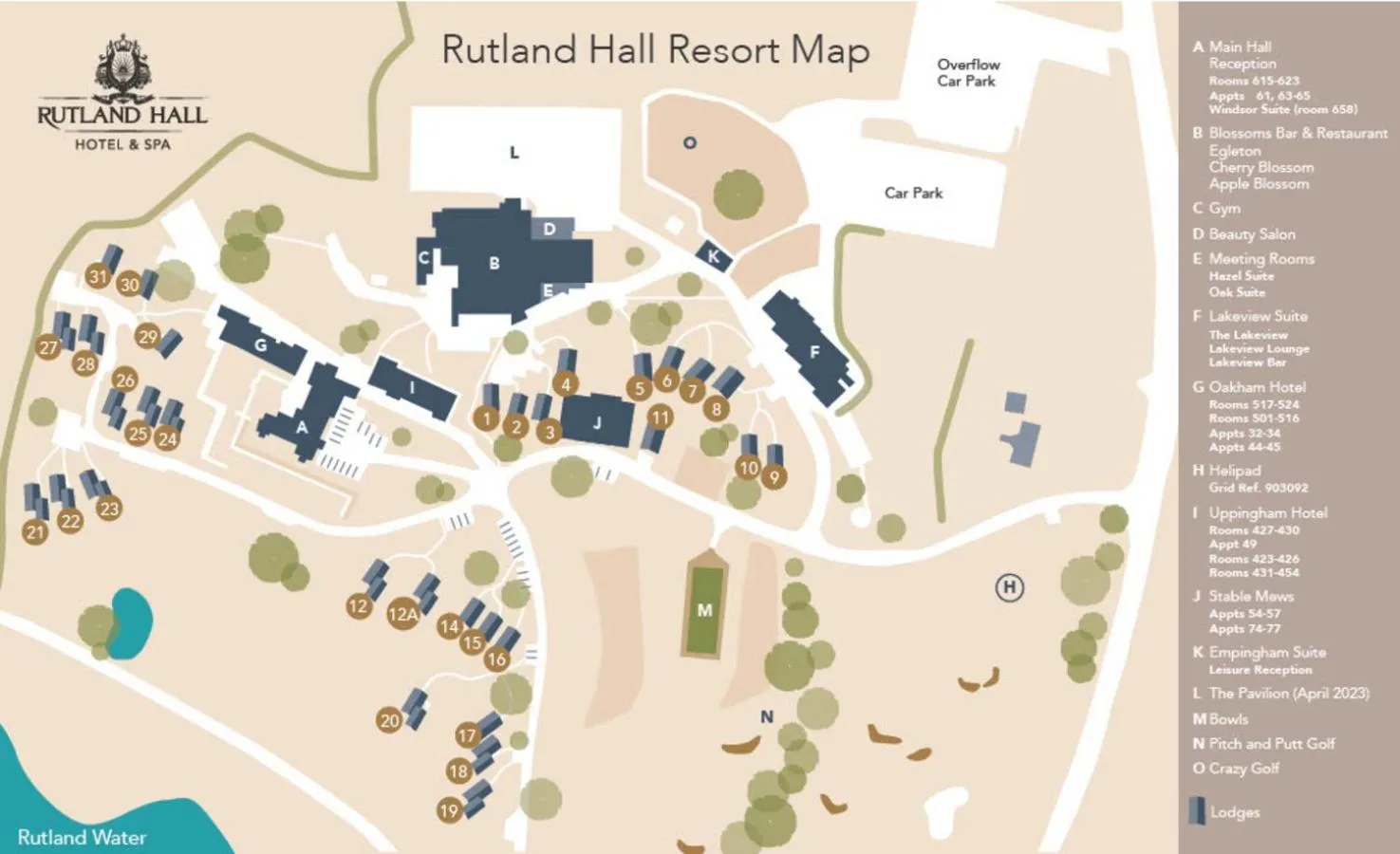 Property building in Rutland Hall Hotel & Spa