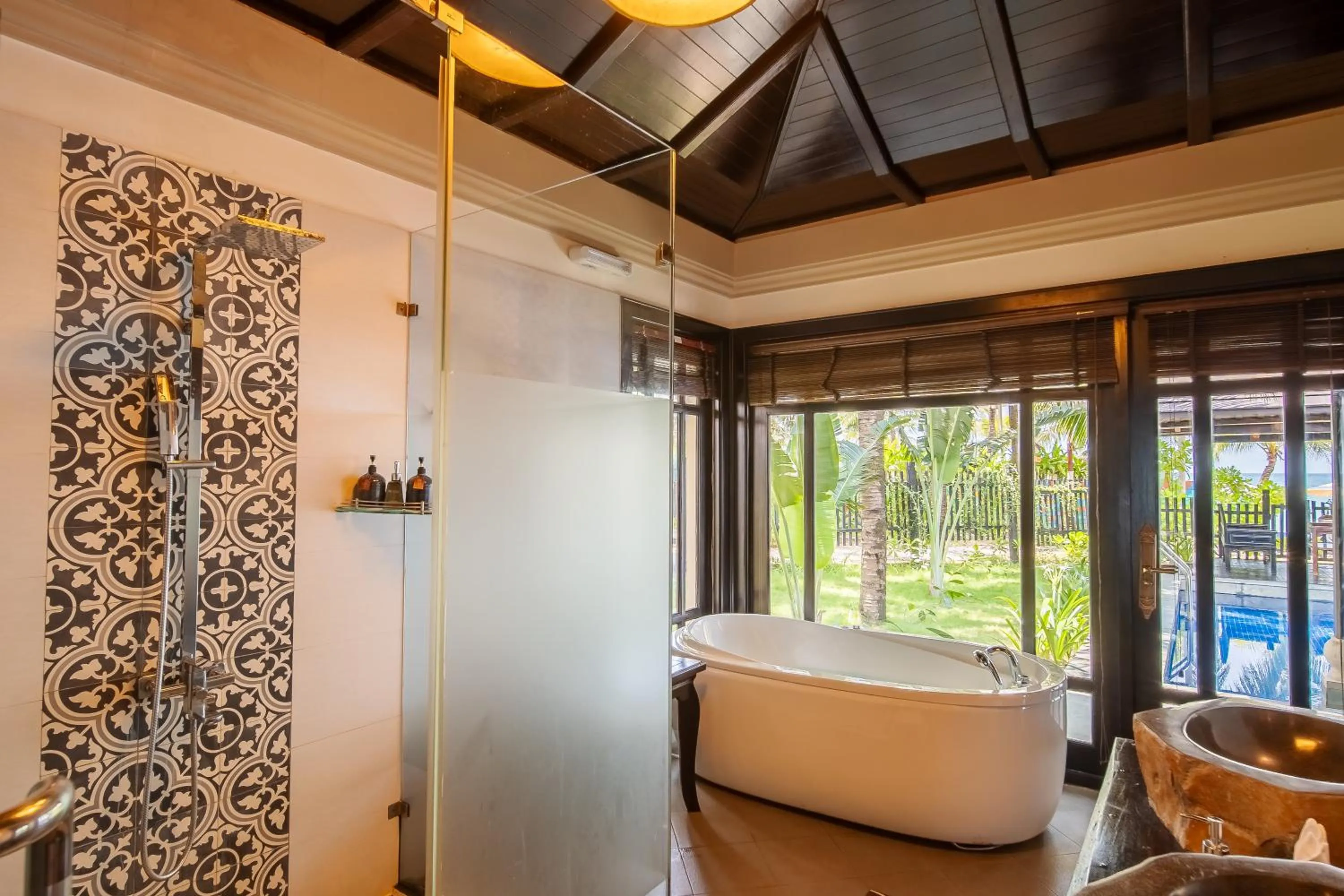 Bathroom in Anja Beach Resort & Spa