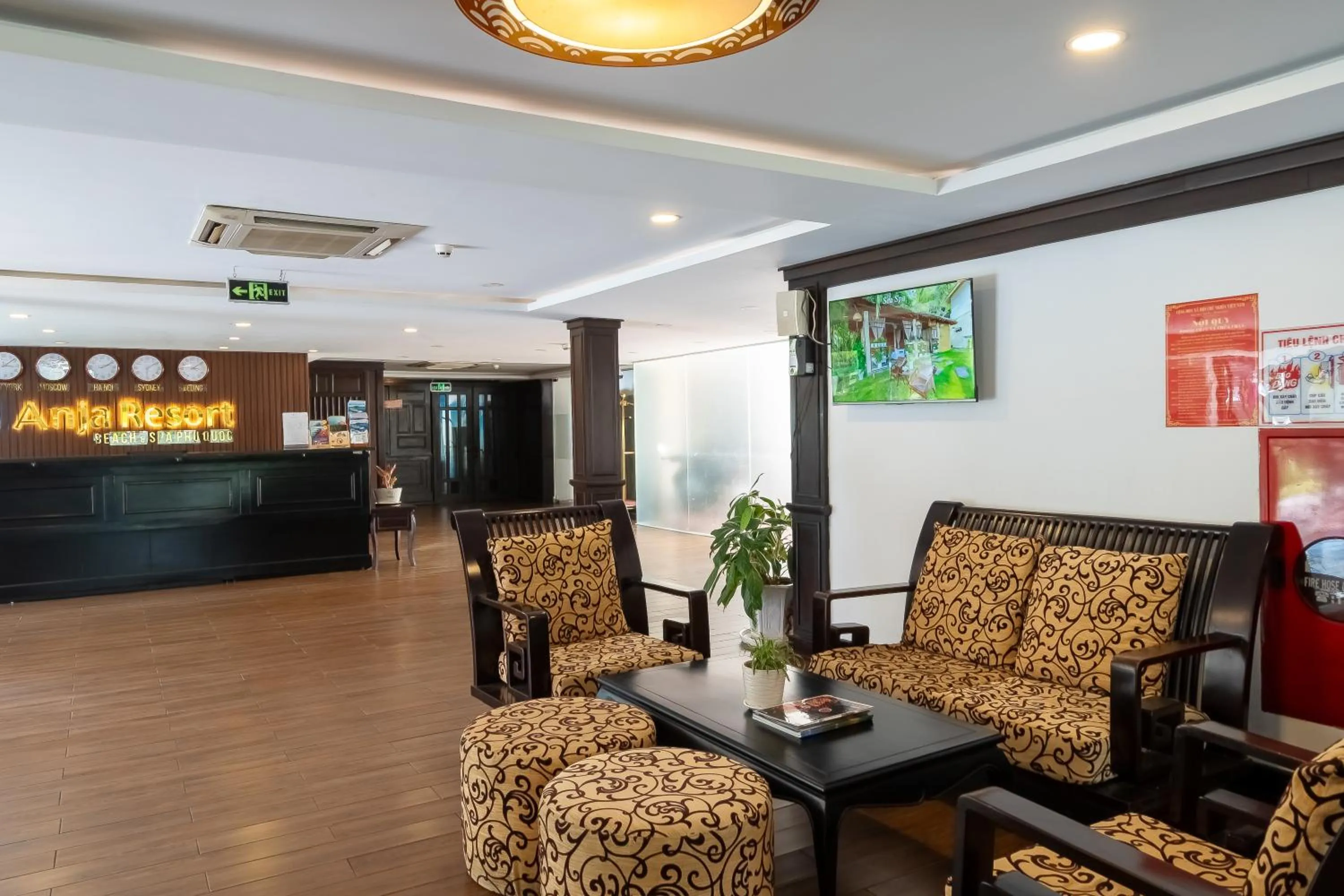 Lobby or reception in Anja Beach Resort & Spa