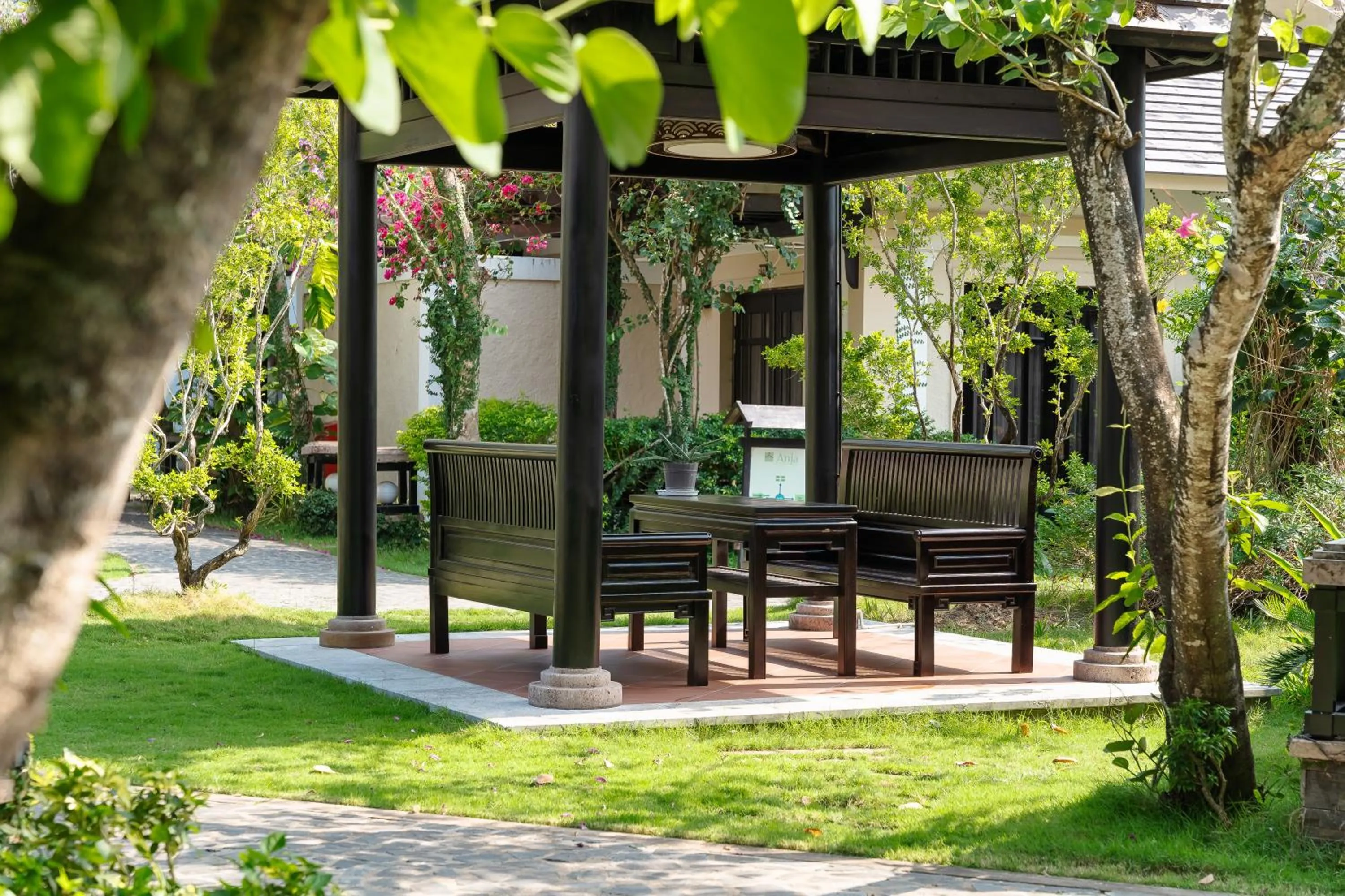 Garden in Anja Beach Resort & Spa