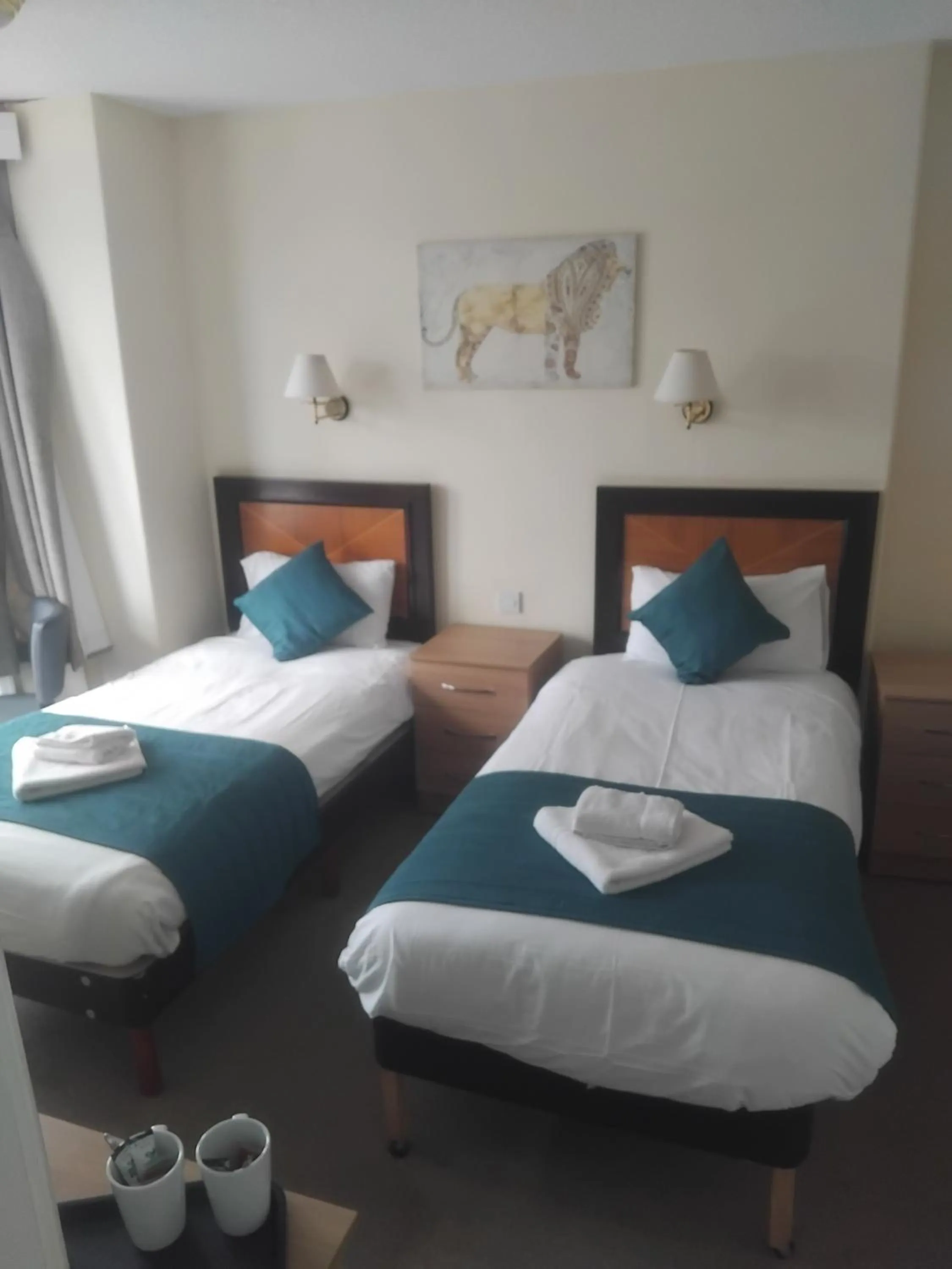 Bed in The Savoy Hotel