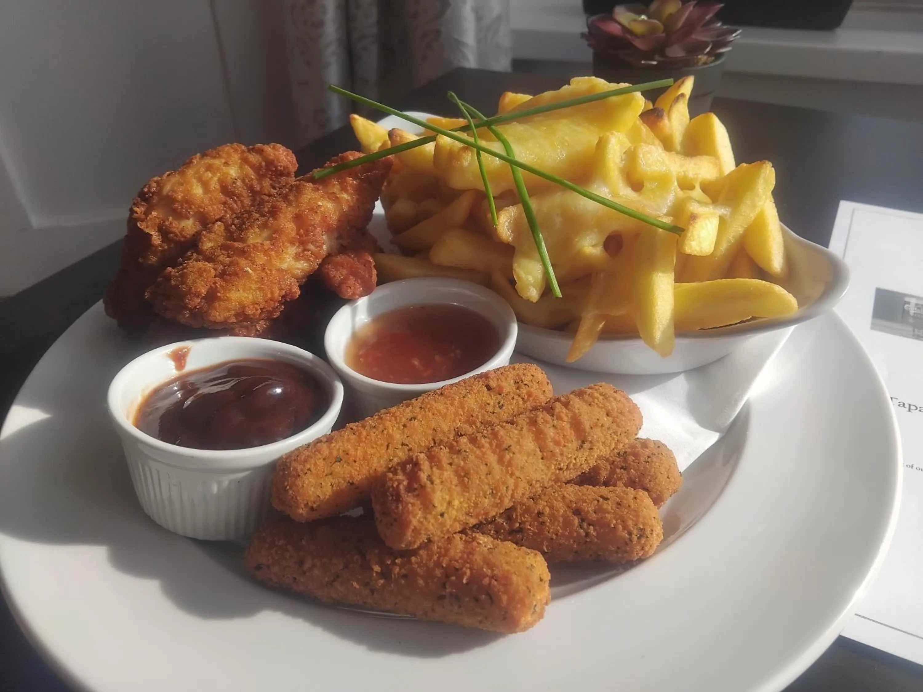 Food and drinks in The Savoy Hotel