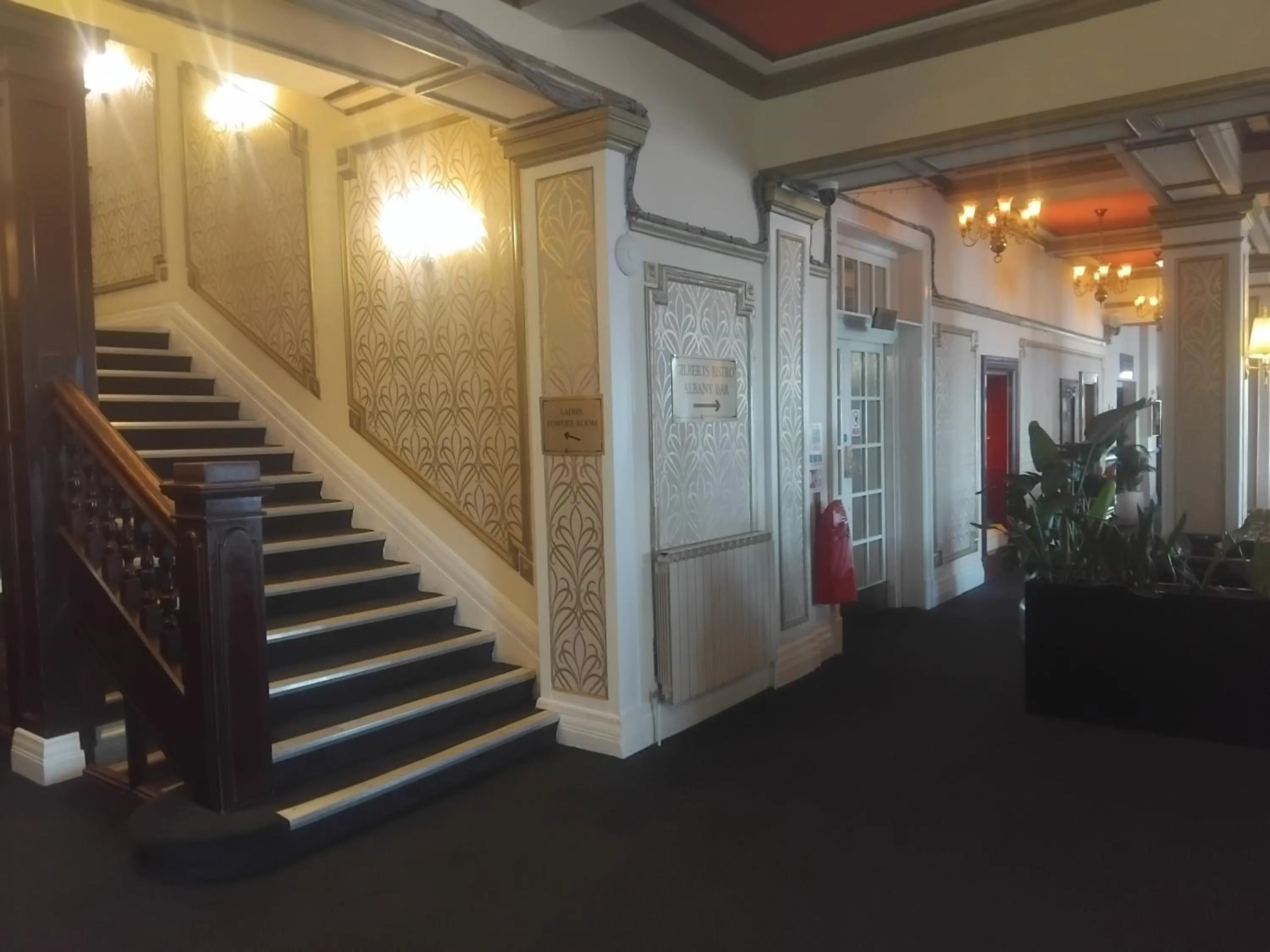 Lobby or reception in The Savoy Hotel