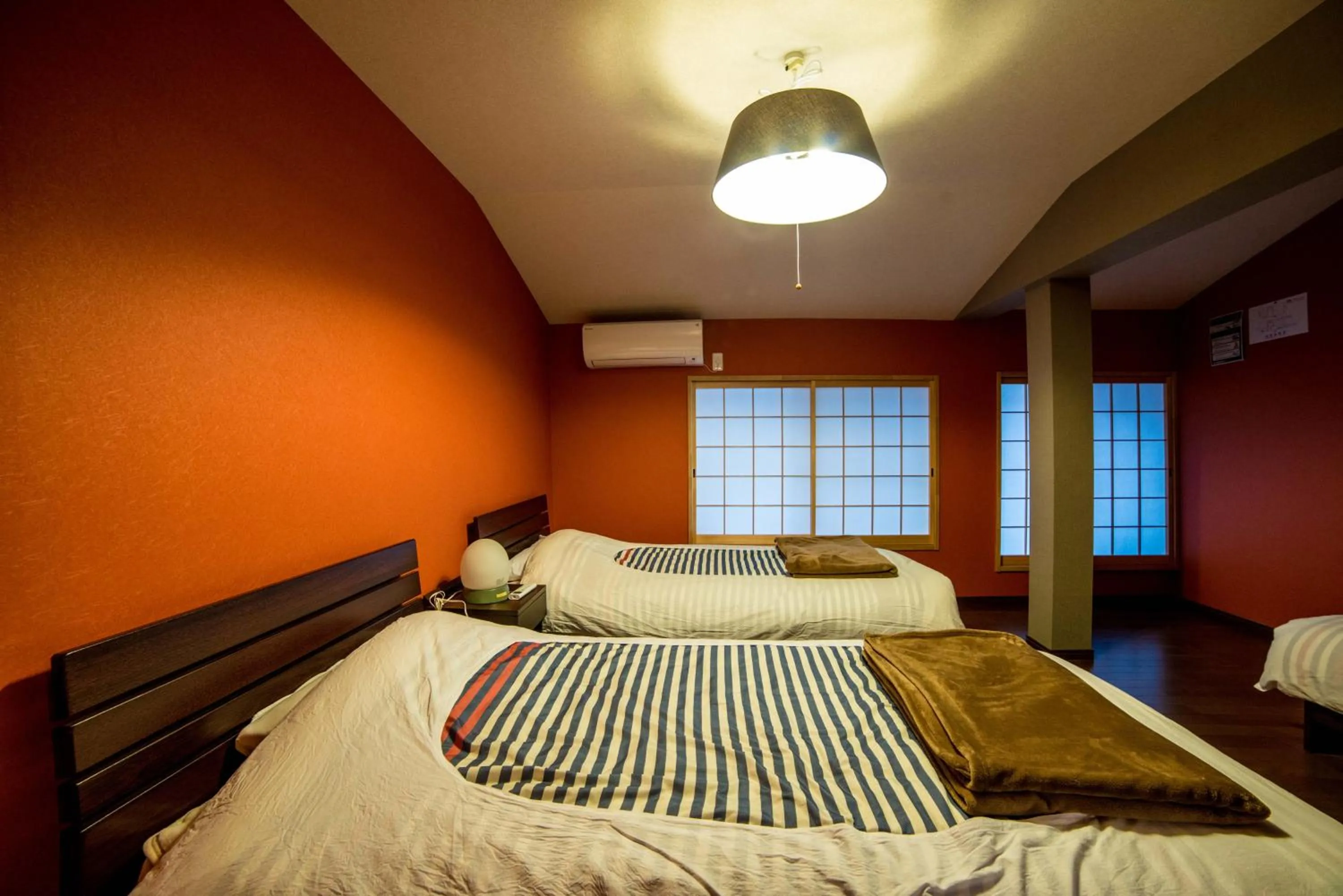 Photo of the whole room, Bed in Kumano House