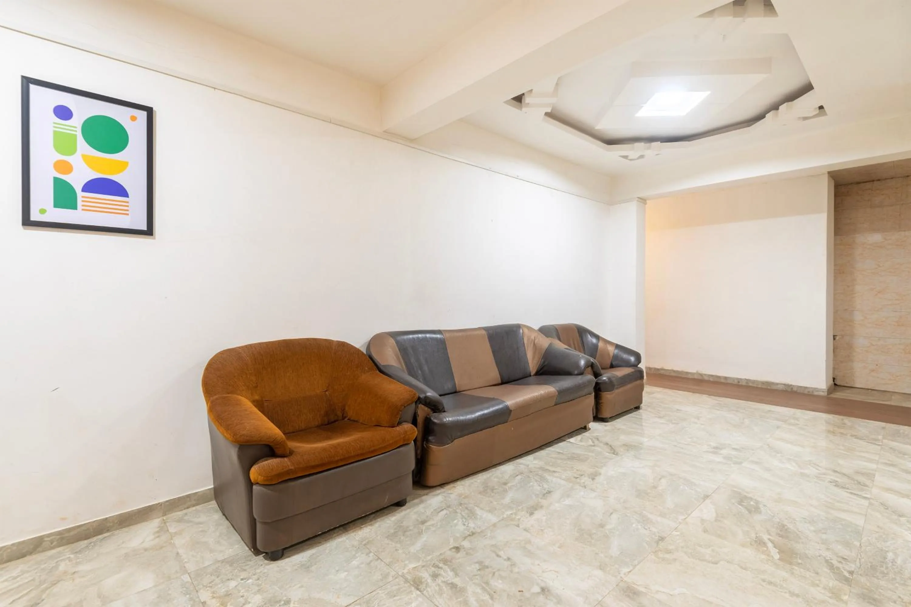 Seating area in Treebo Kuber Palace with Swimming Pool