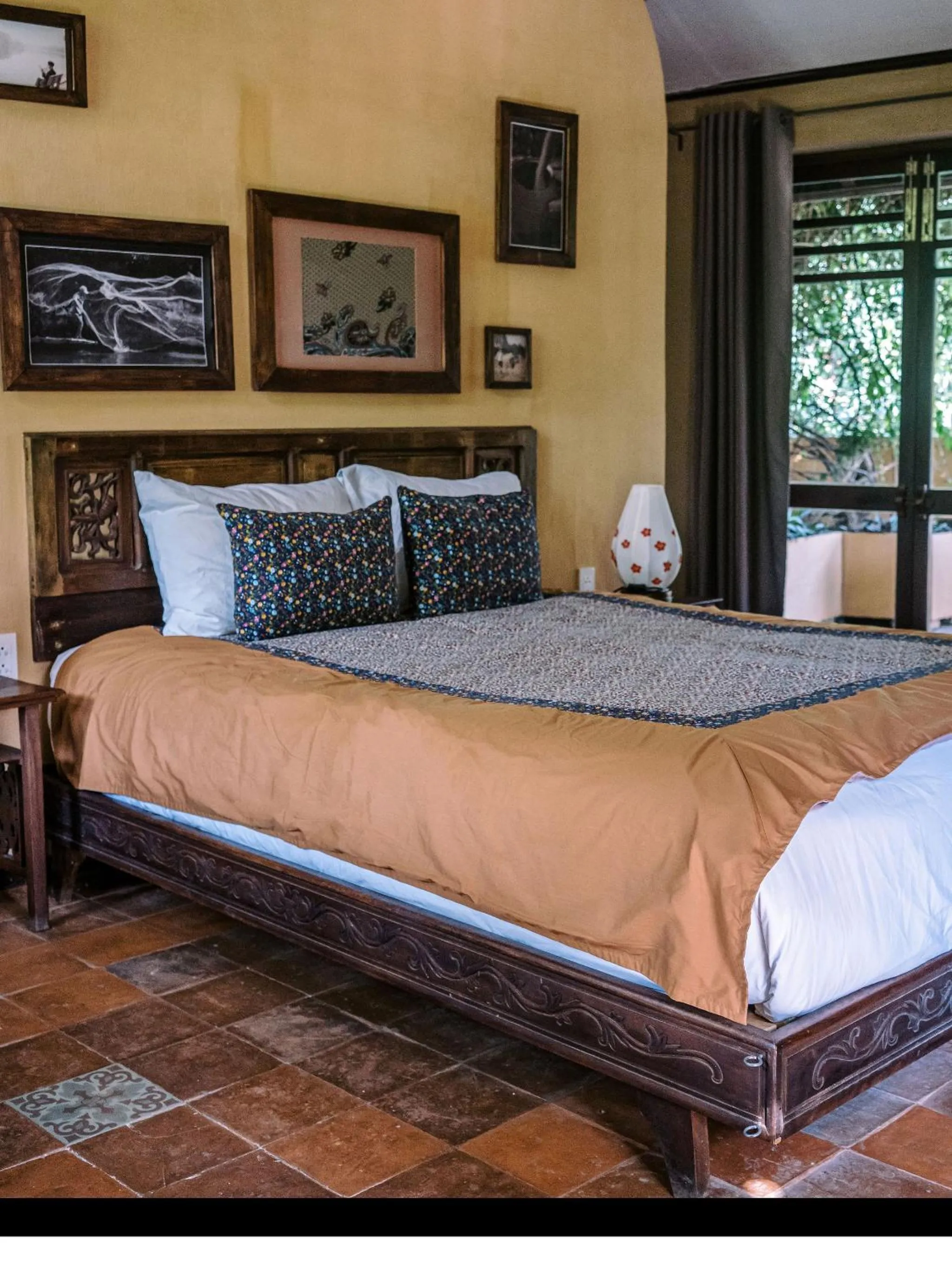 Bedroom, Bed in An Villa boutique resort
