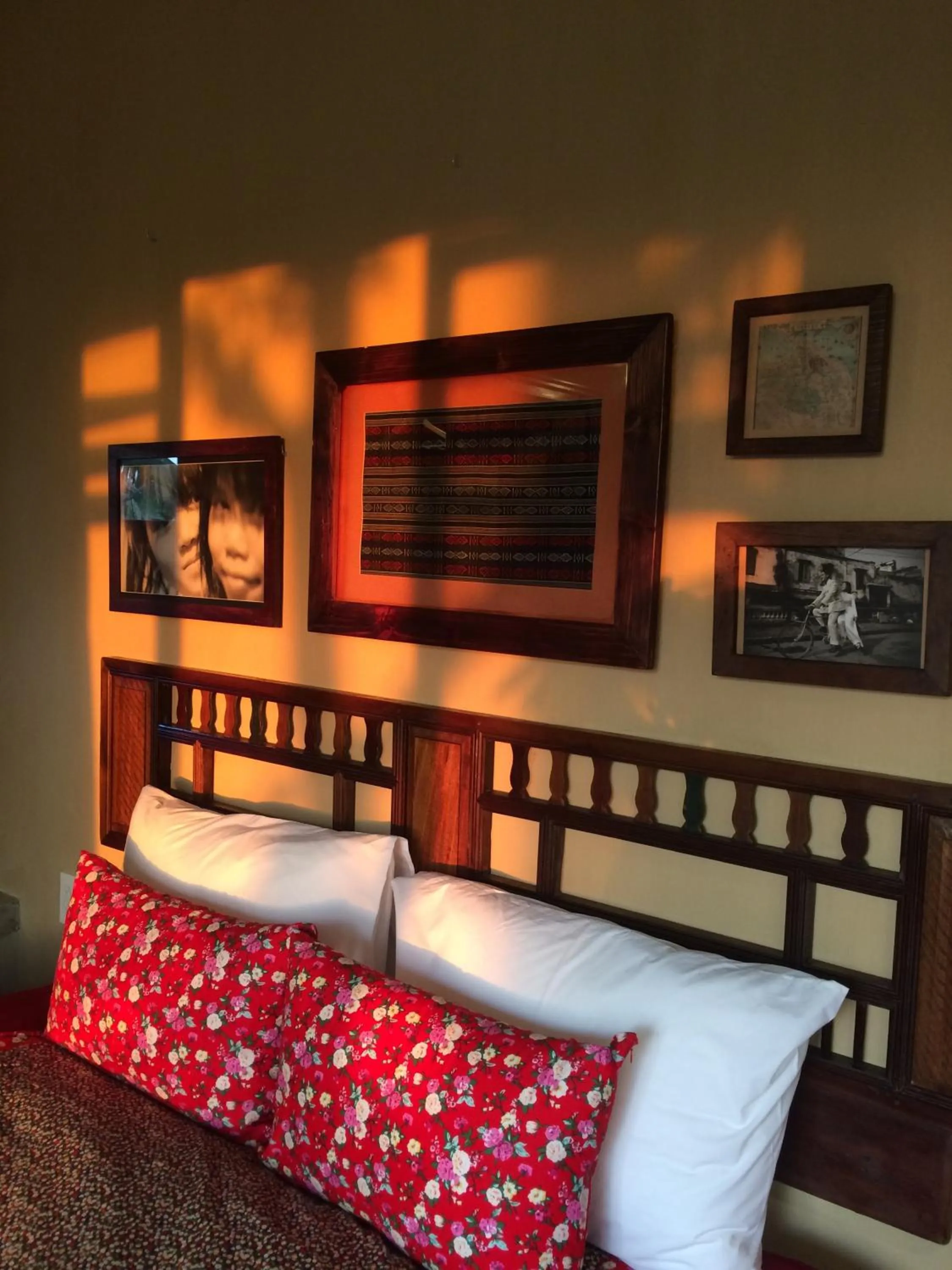 Bed in An Villa boutique resort