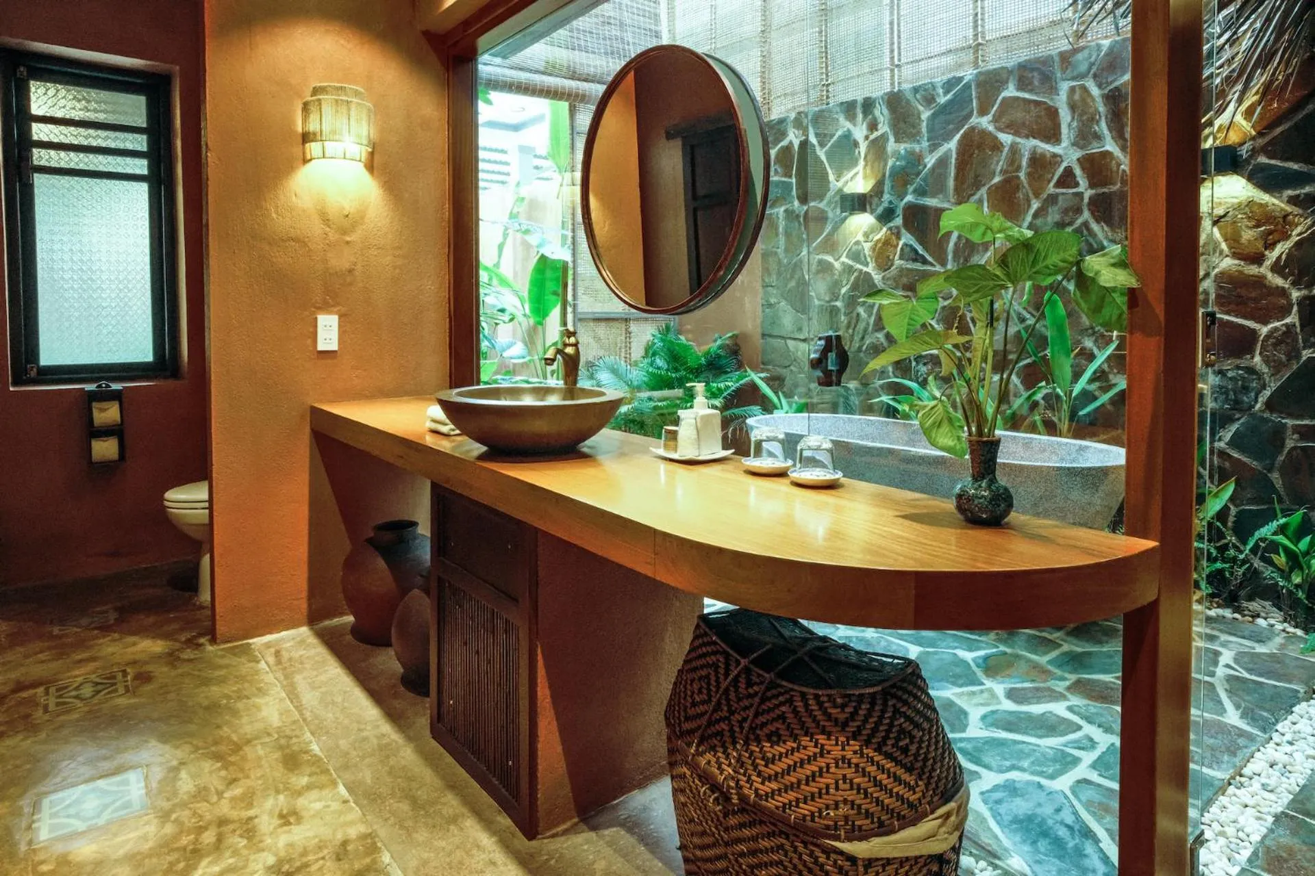 Bathroom in An Villa boutique resort