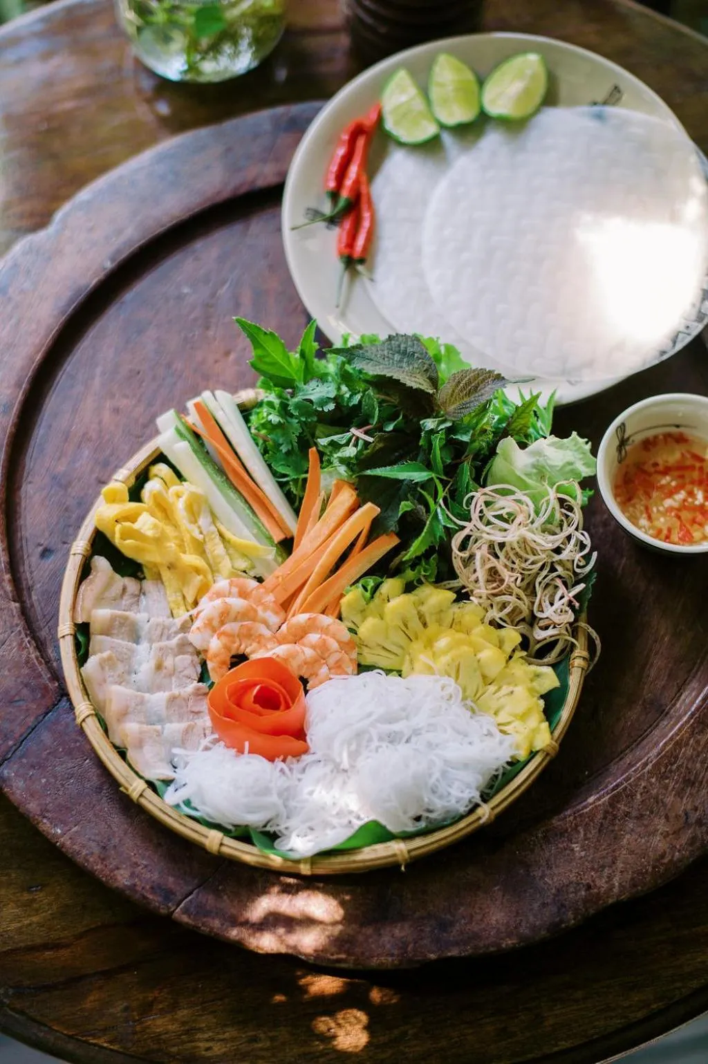 Food in An Villa boutique resort