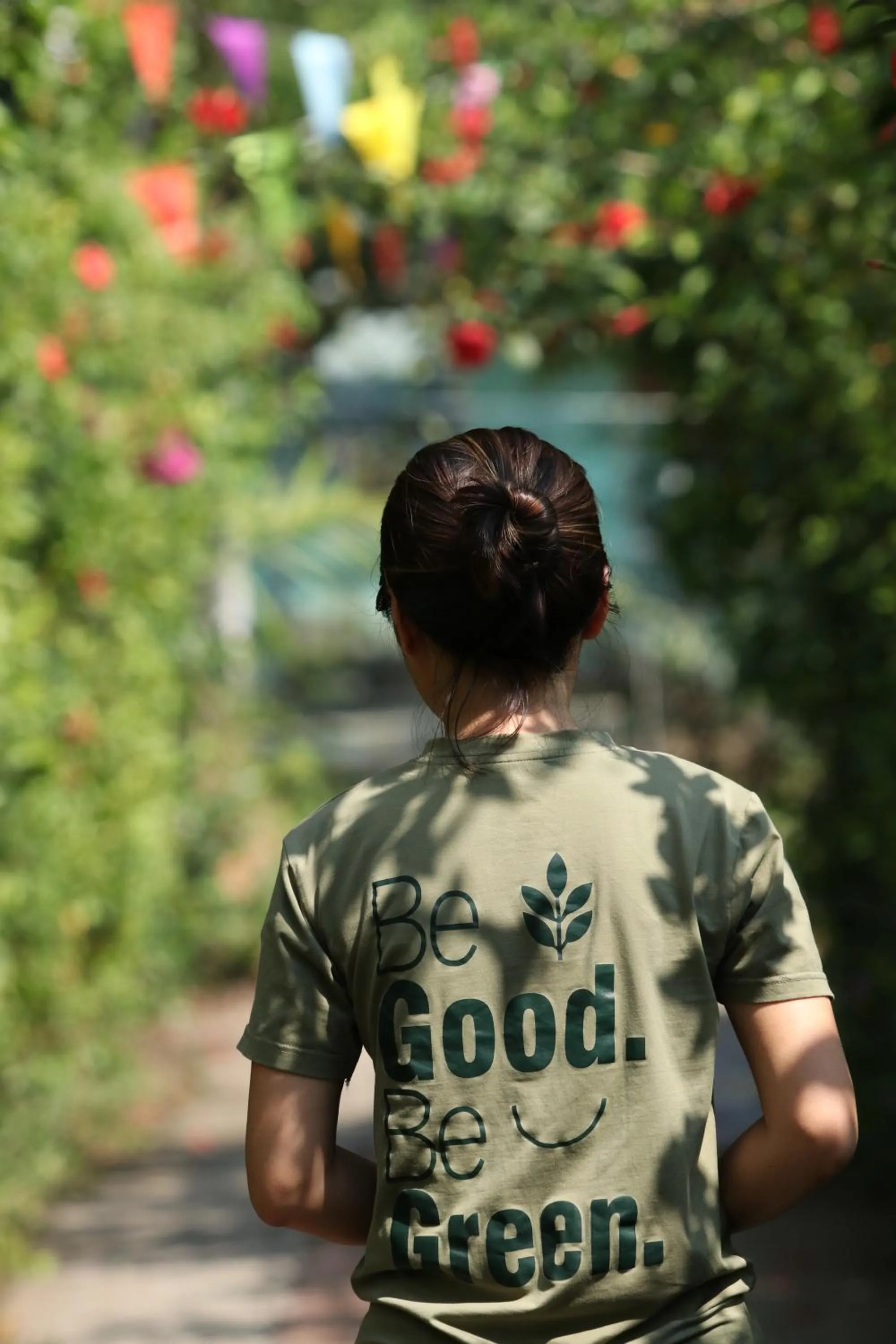 Garden in An Villa boutique resort