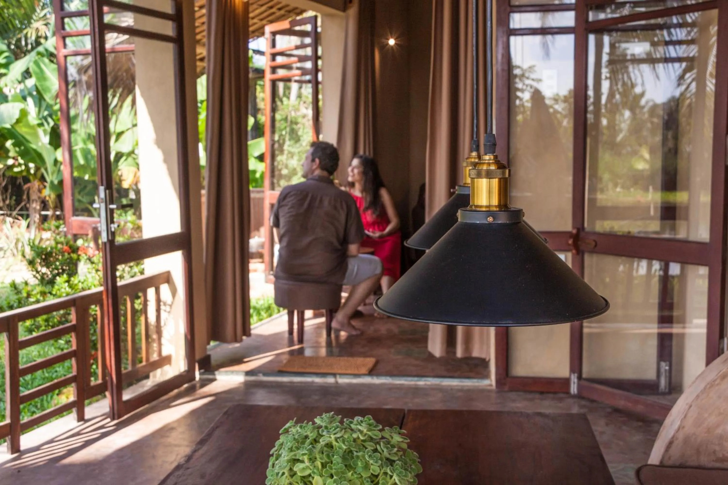 People in An Villa boutique resort