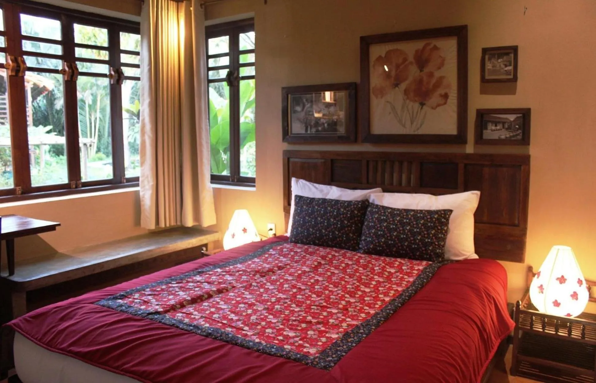 Bedroom, Bed in An Villa boutique resort