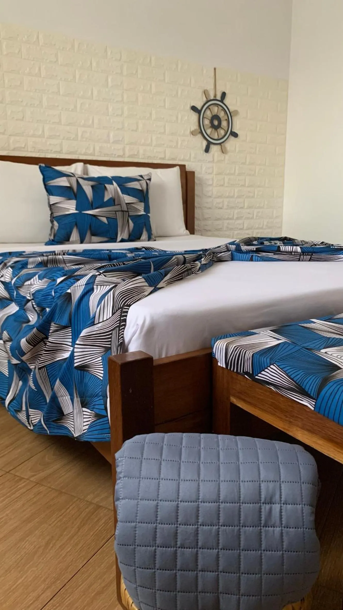 Bed in São Pedro Guesthouse