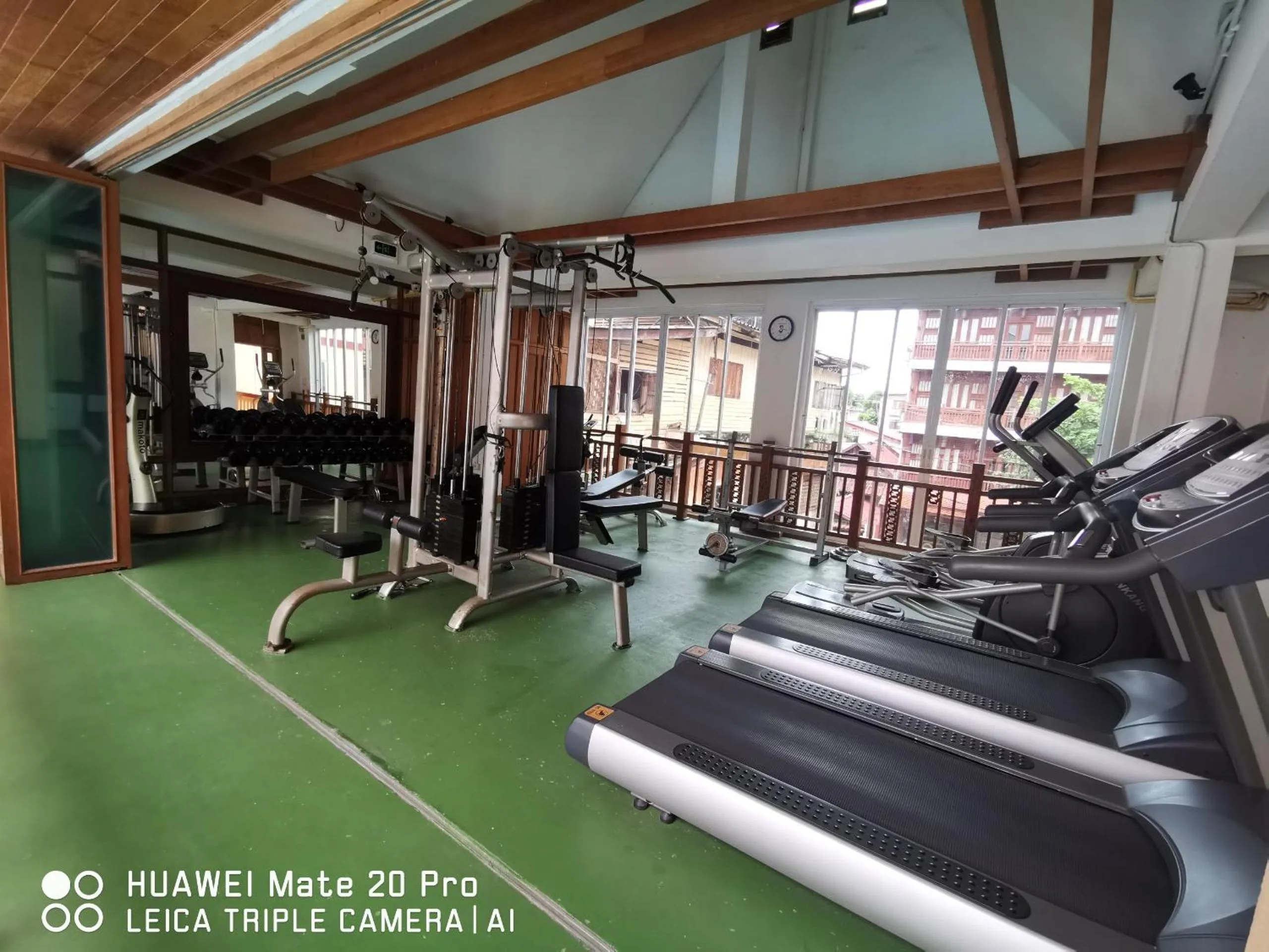 Fitness centre/facilities in Chanthapanya Hotel