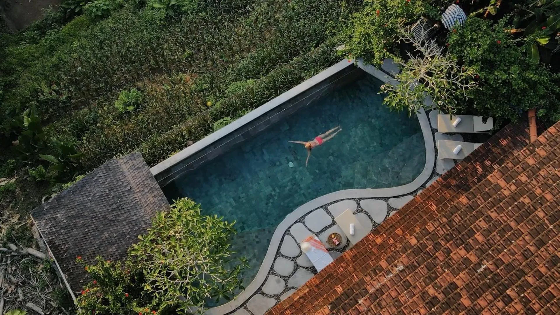 Bird's eye view in Villa Beji Mawang Ubud by GenuineHost