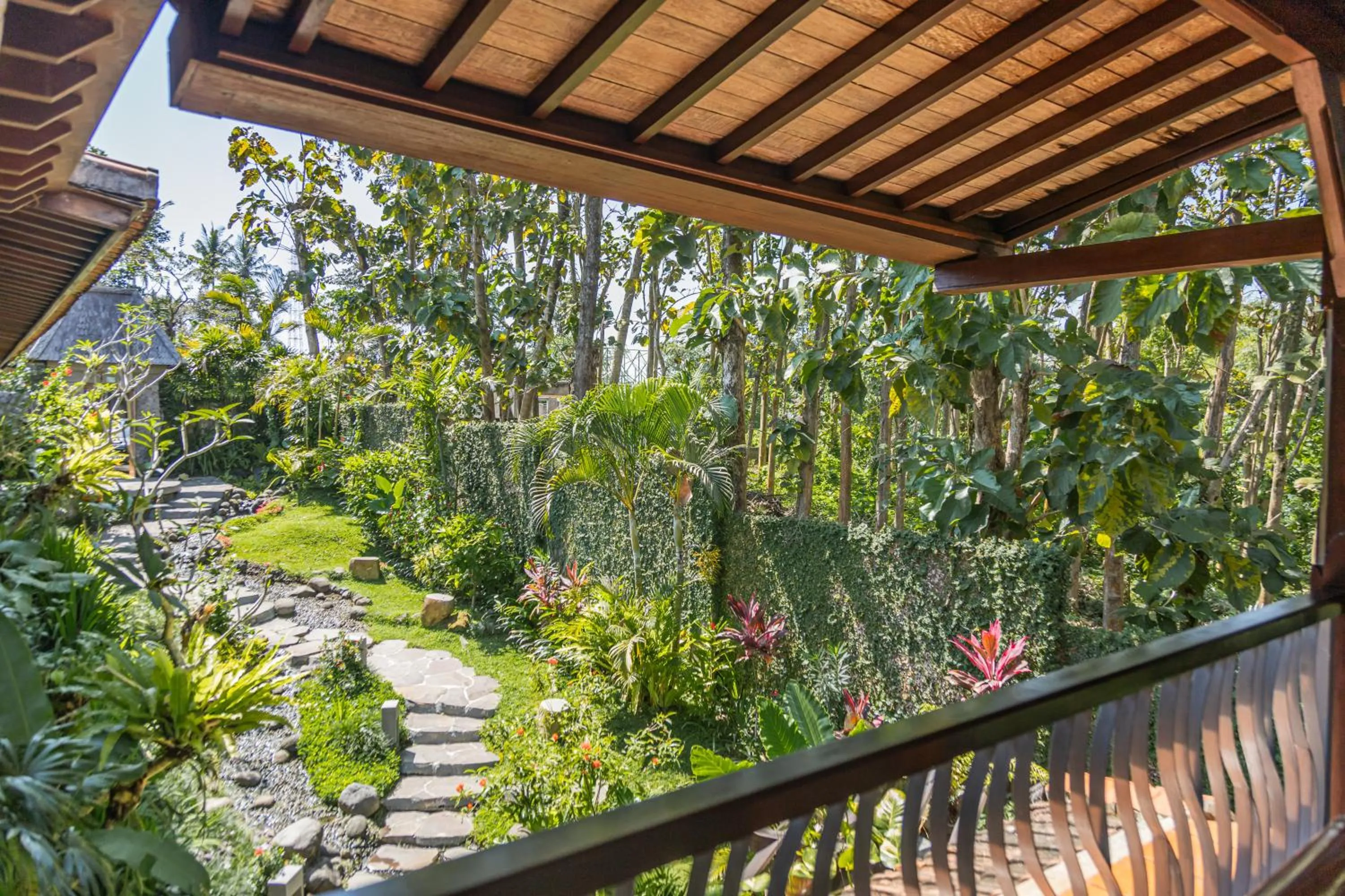 Garden in Villa Beji Mawang Ubud by GenuineHost