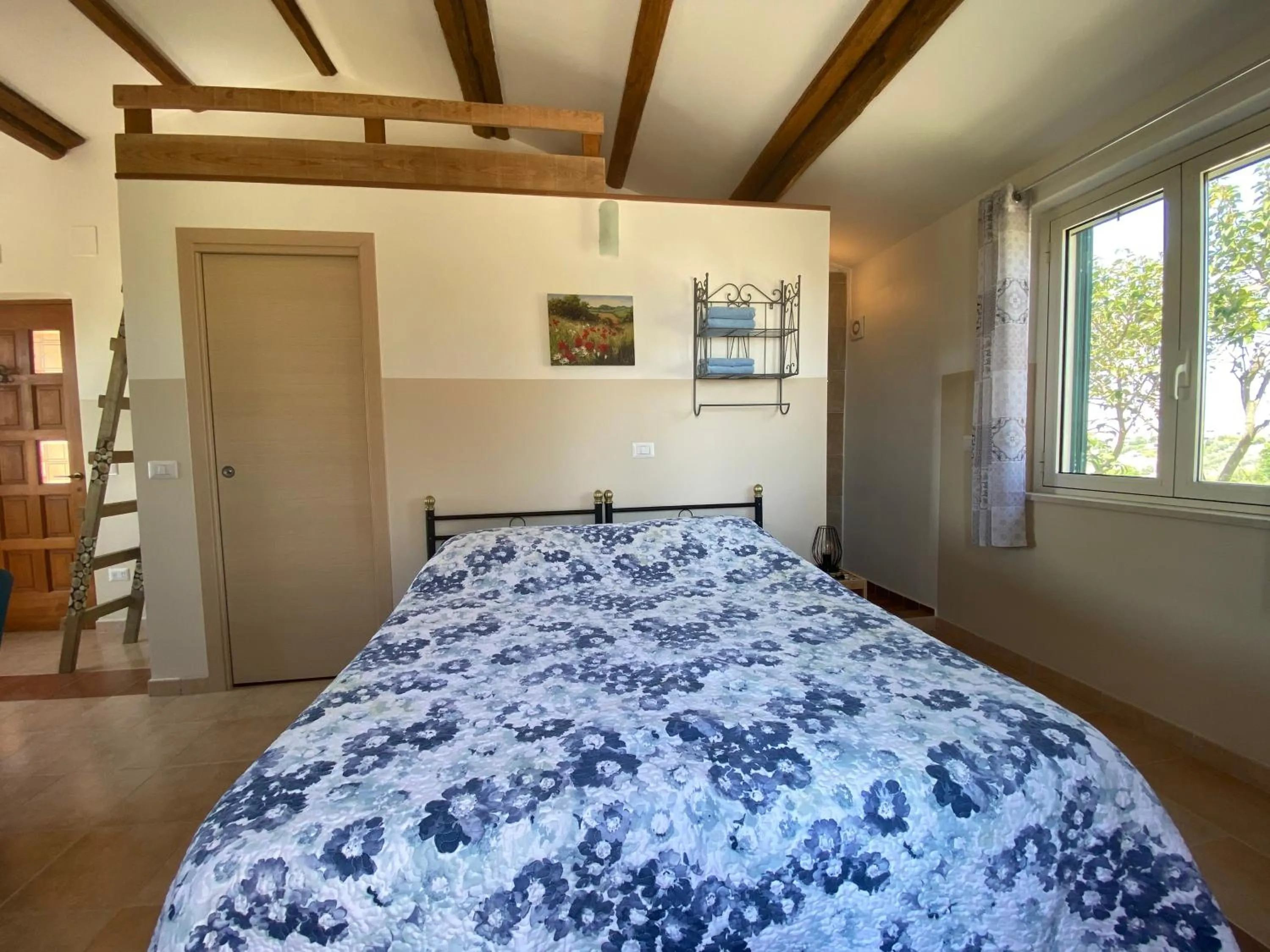 Bed in Casa Cologna Appartementen