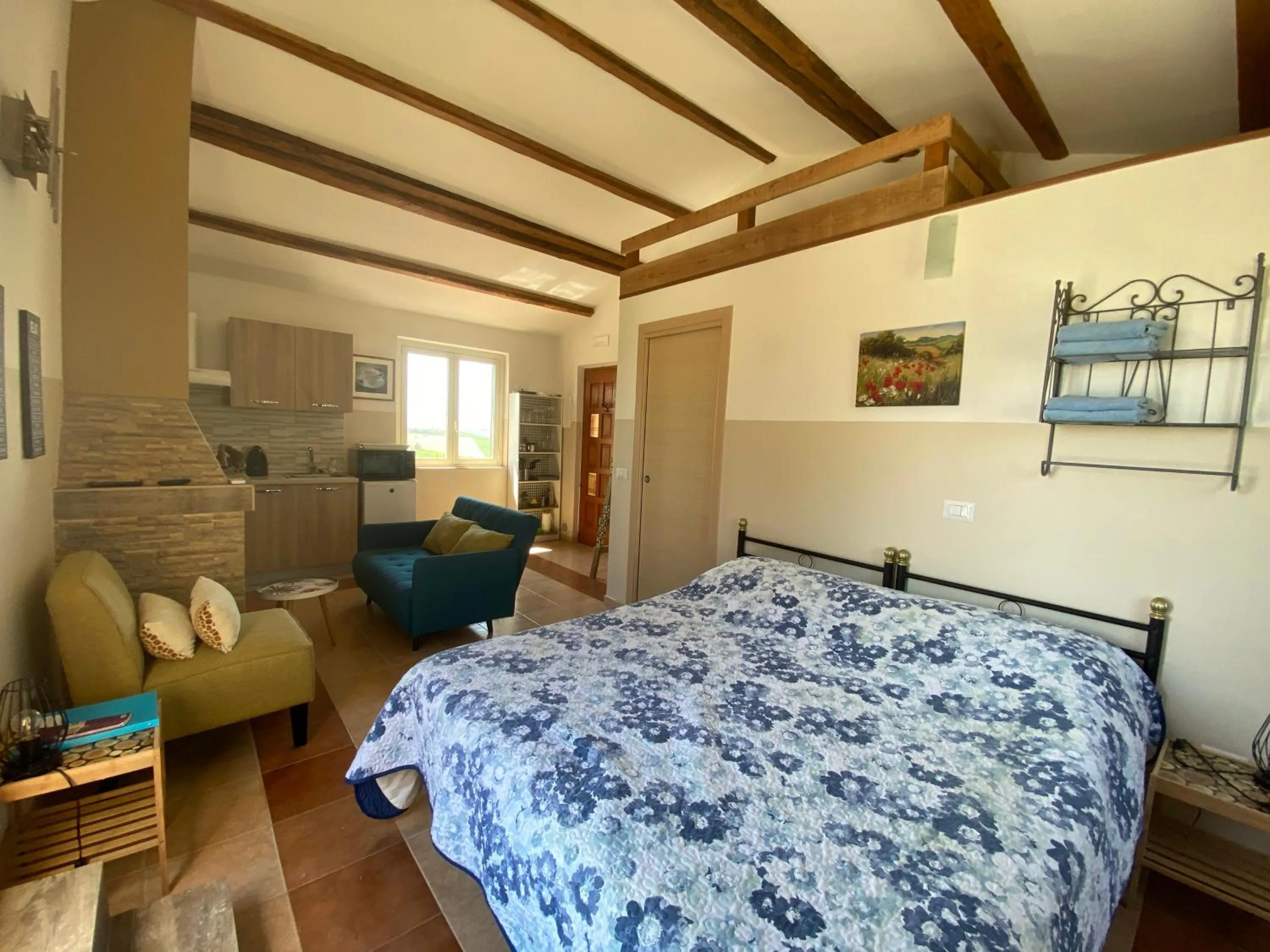 Bed in Casa Cologna Appartementen