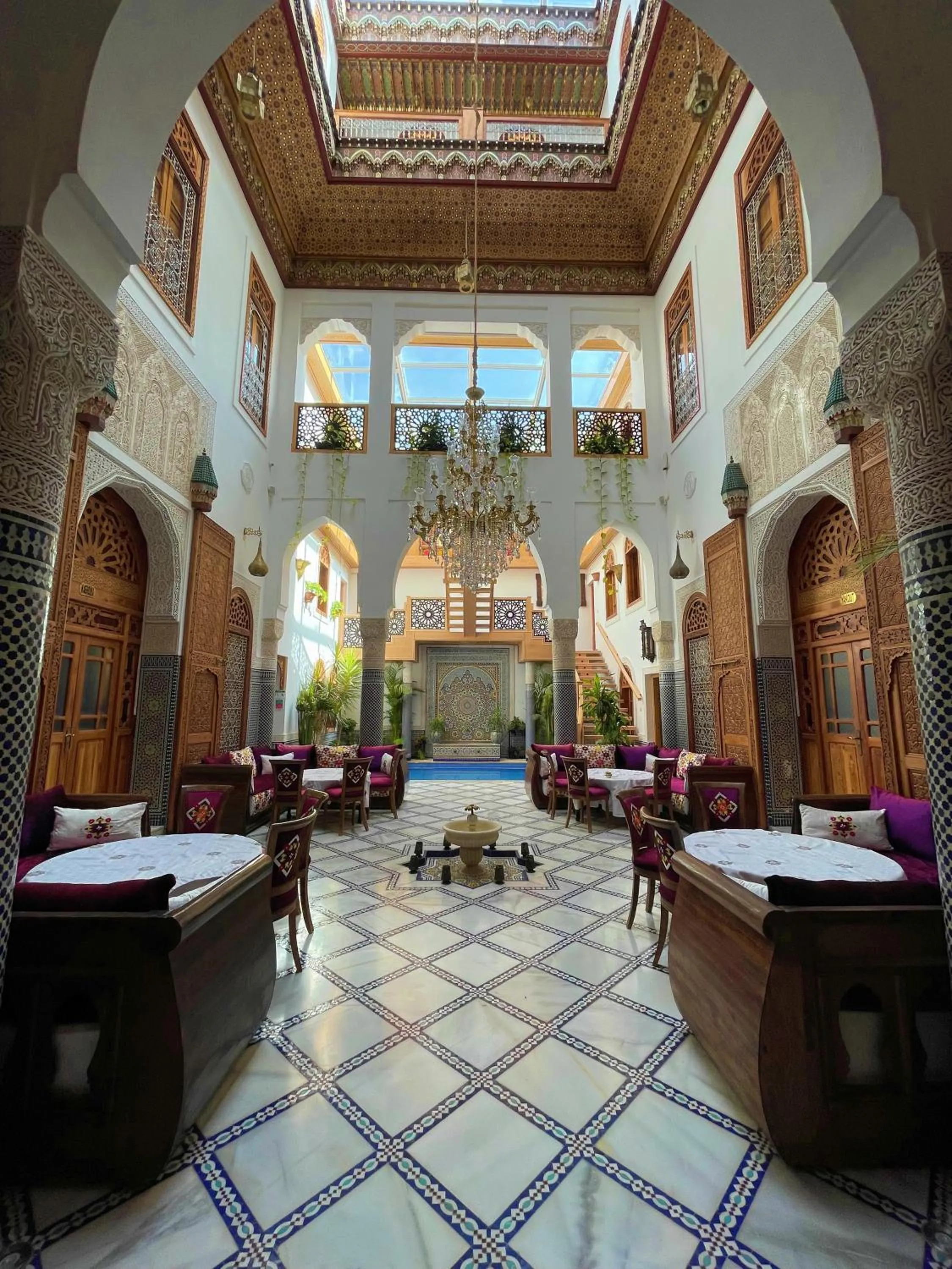Lobby or reception in Riad Marjana suites & Spa