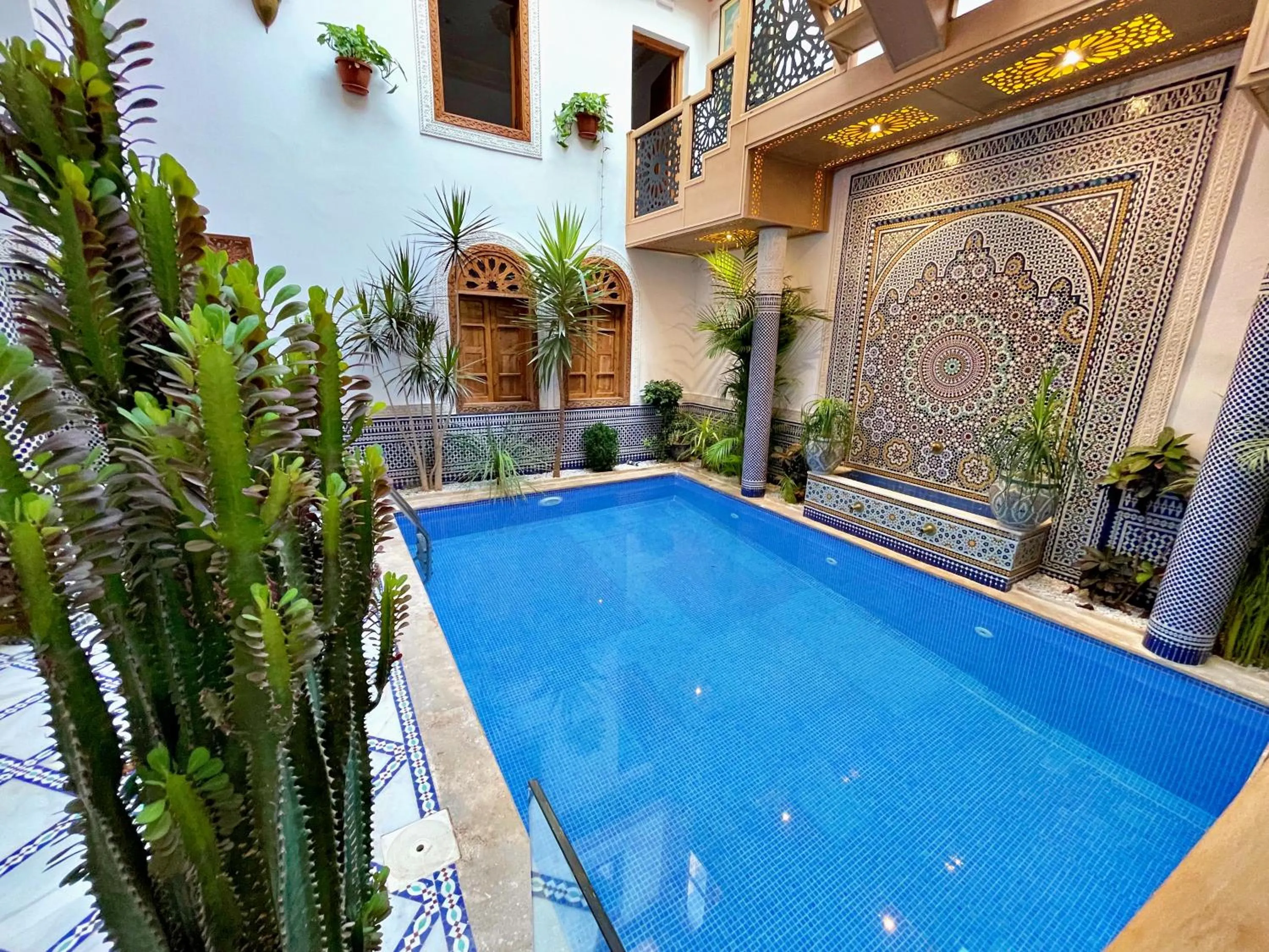 Pool view in Riad Marjana suites & Spa