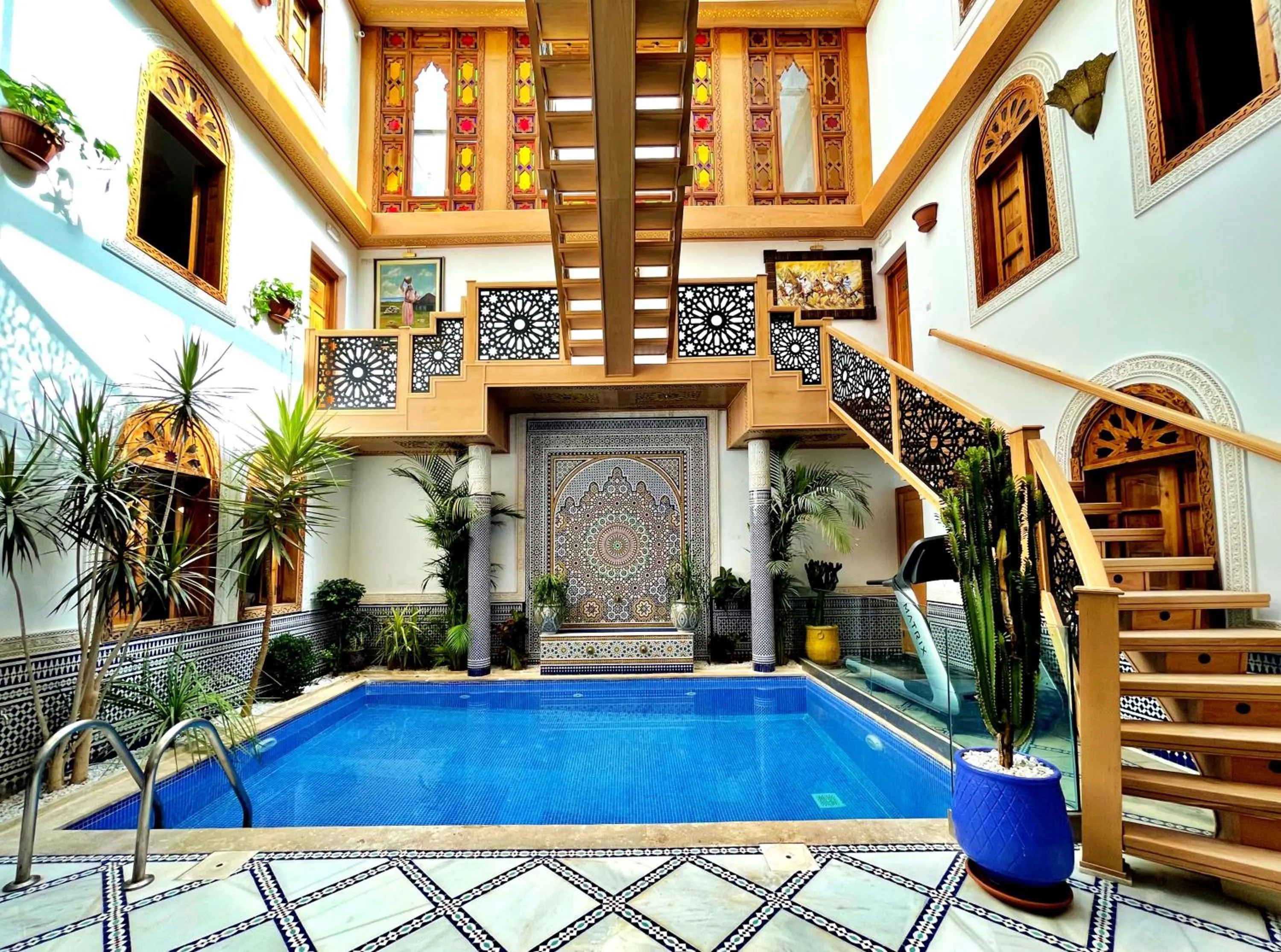 Swimming pool in Riad Marjana suites & Spa