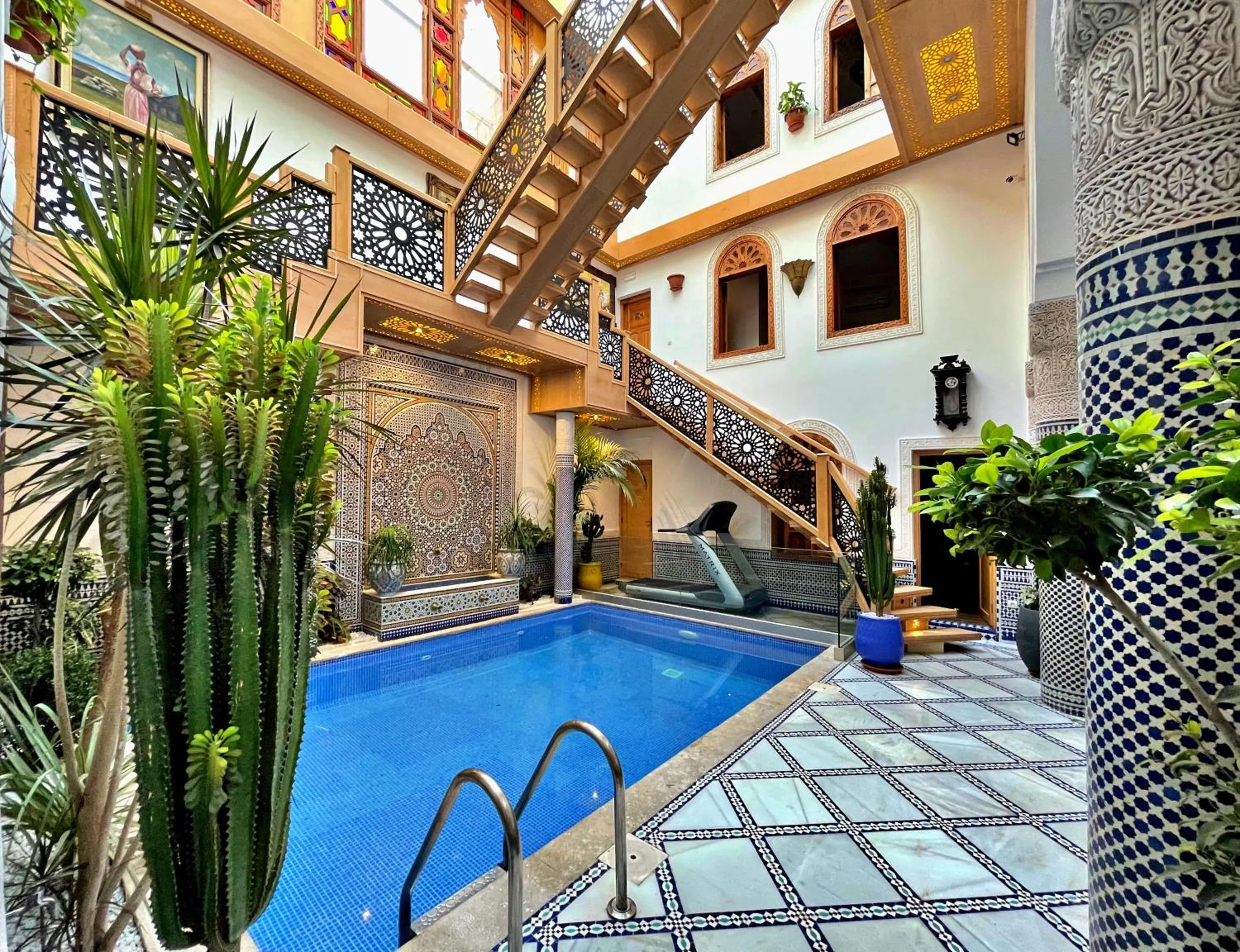 Swimming pool in Riad Marjana suites & Spa