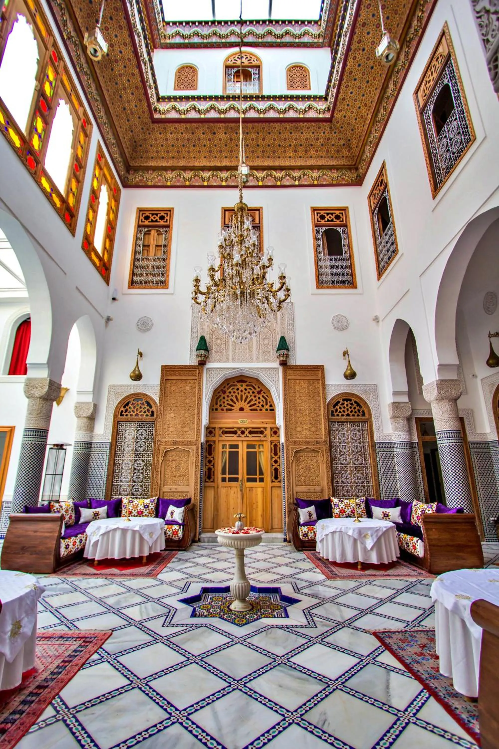 Lobby or reception in Riad Marjana suites & Spa