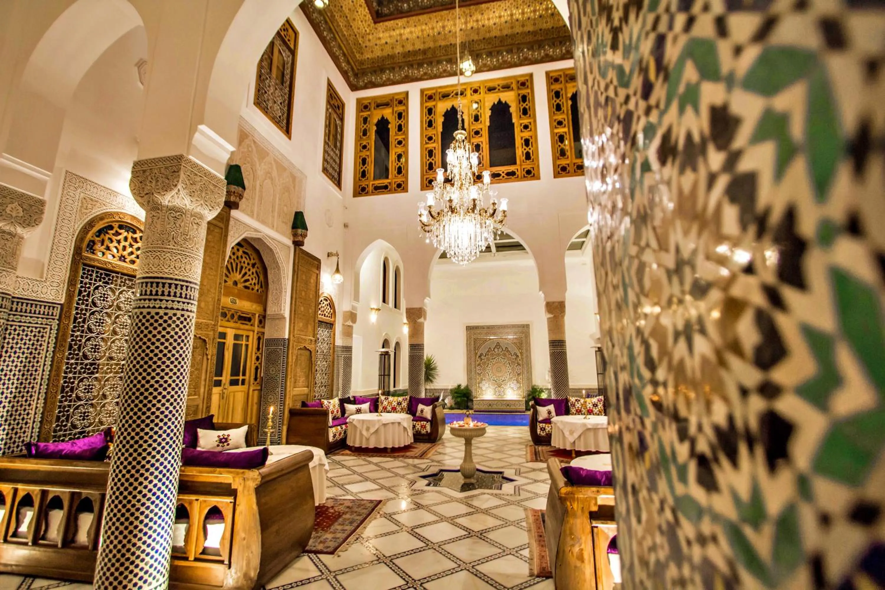 Patio in Riad Marjana suites & Spa