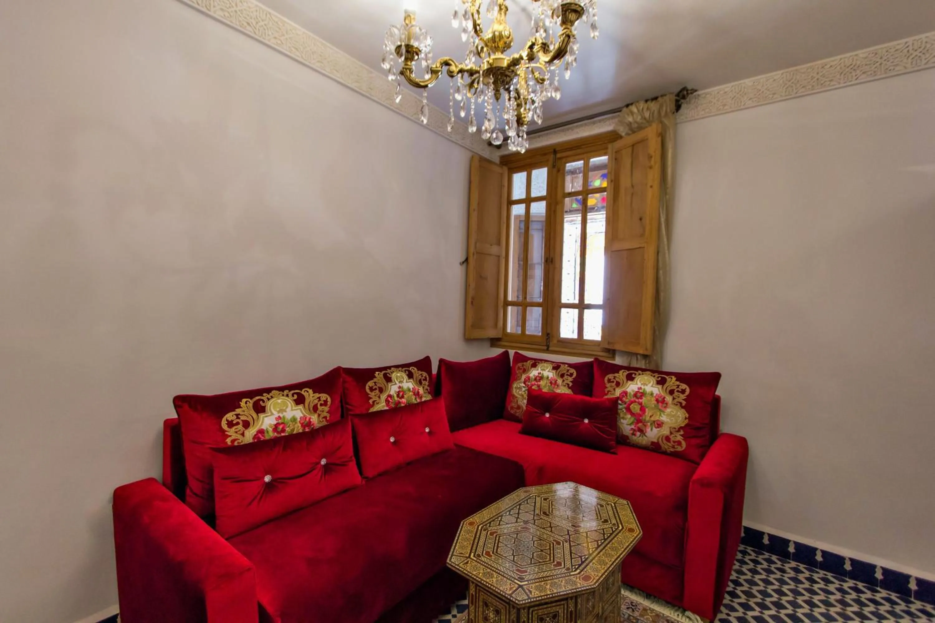 Living room in Riad Marjana suites & Spa