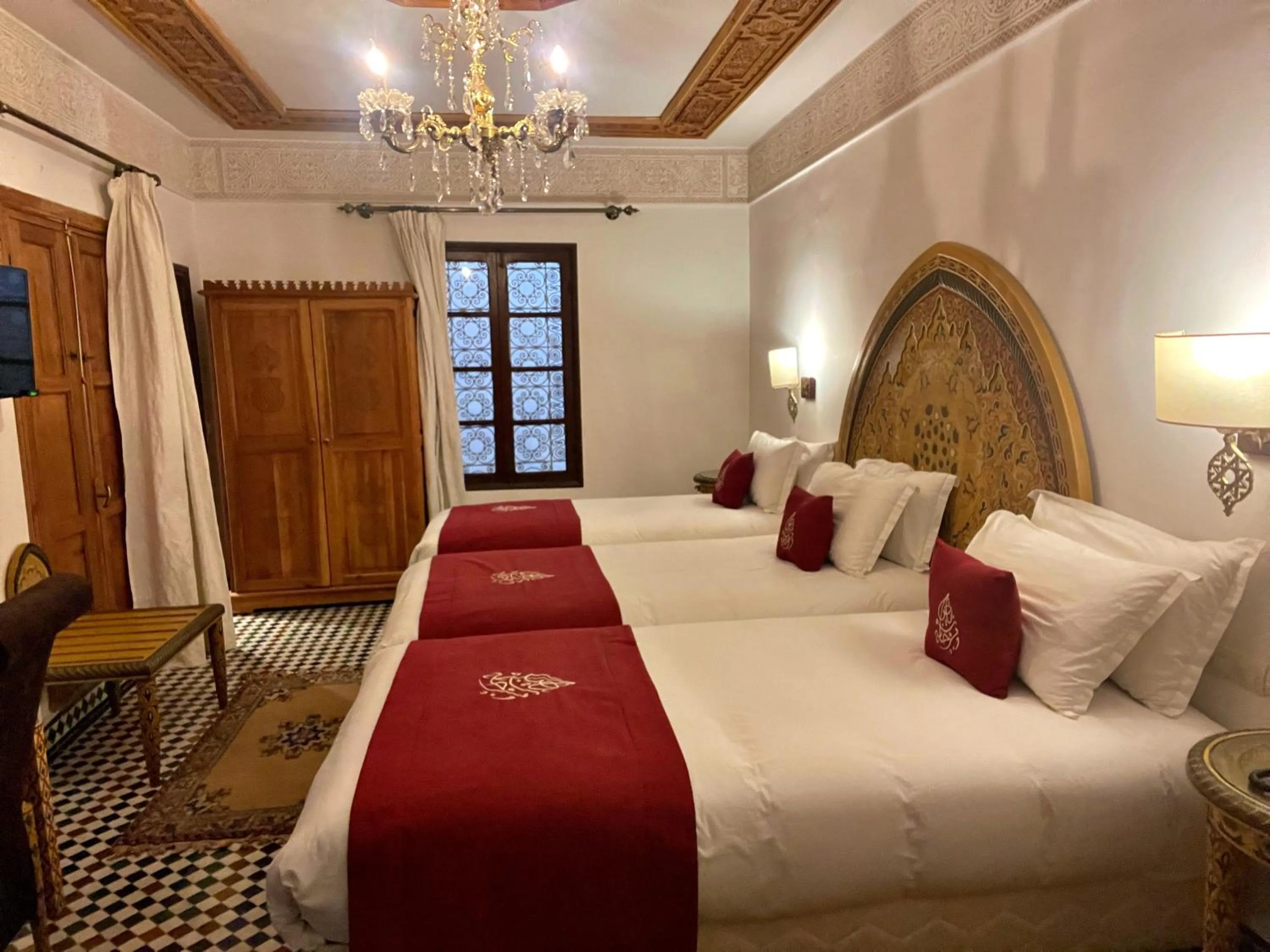 Bed in Riad Marjana suites & Spa