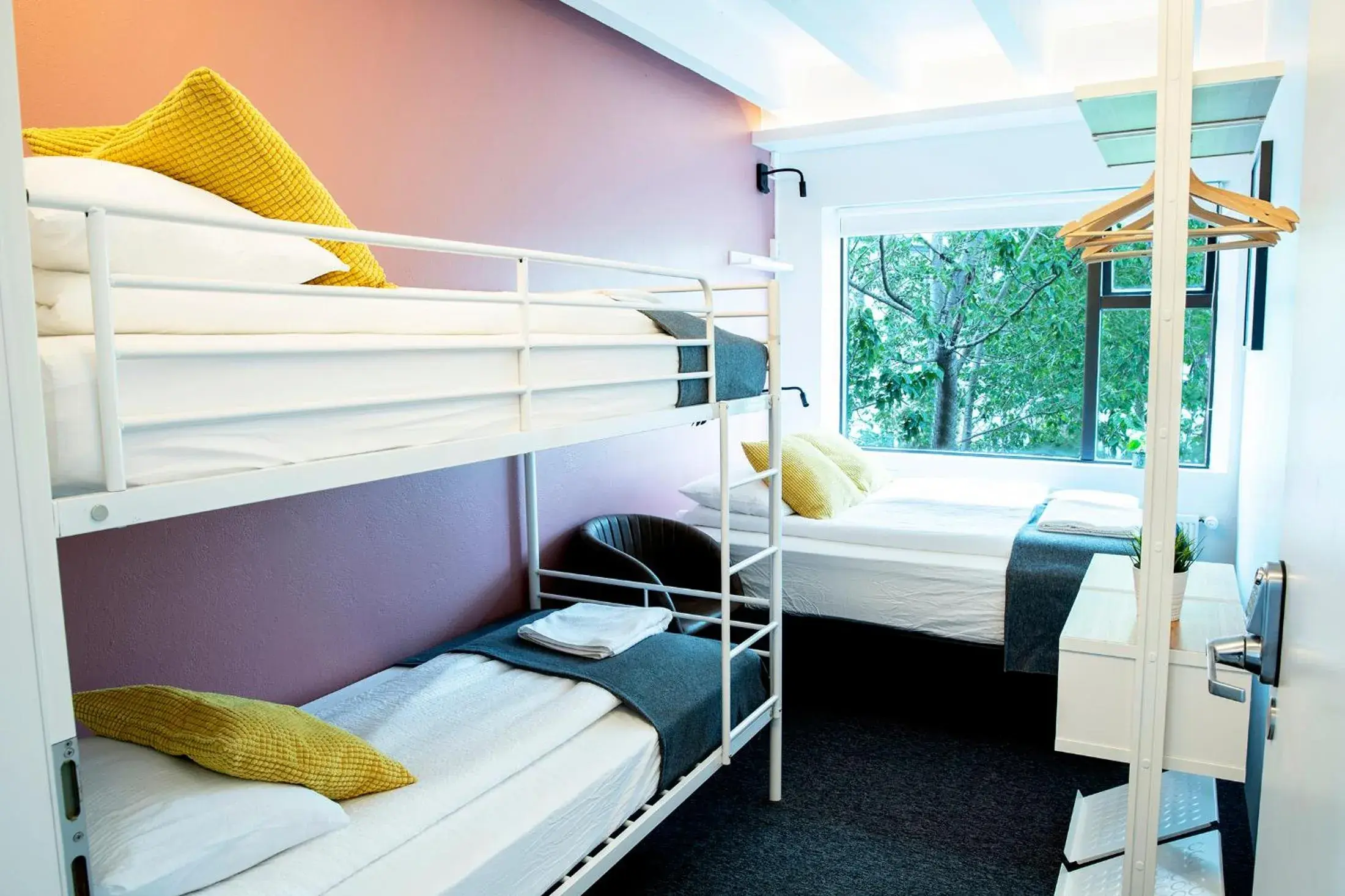 Economy Quadruple Room with Shared Bathroom in Lækur Guesthouse Economy Quadruple Room with Shared Bathroom in Lækur Guesthouse