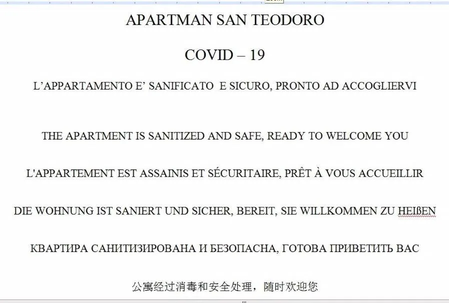 San Teodoro Apartment