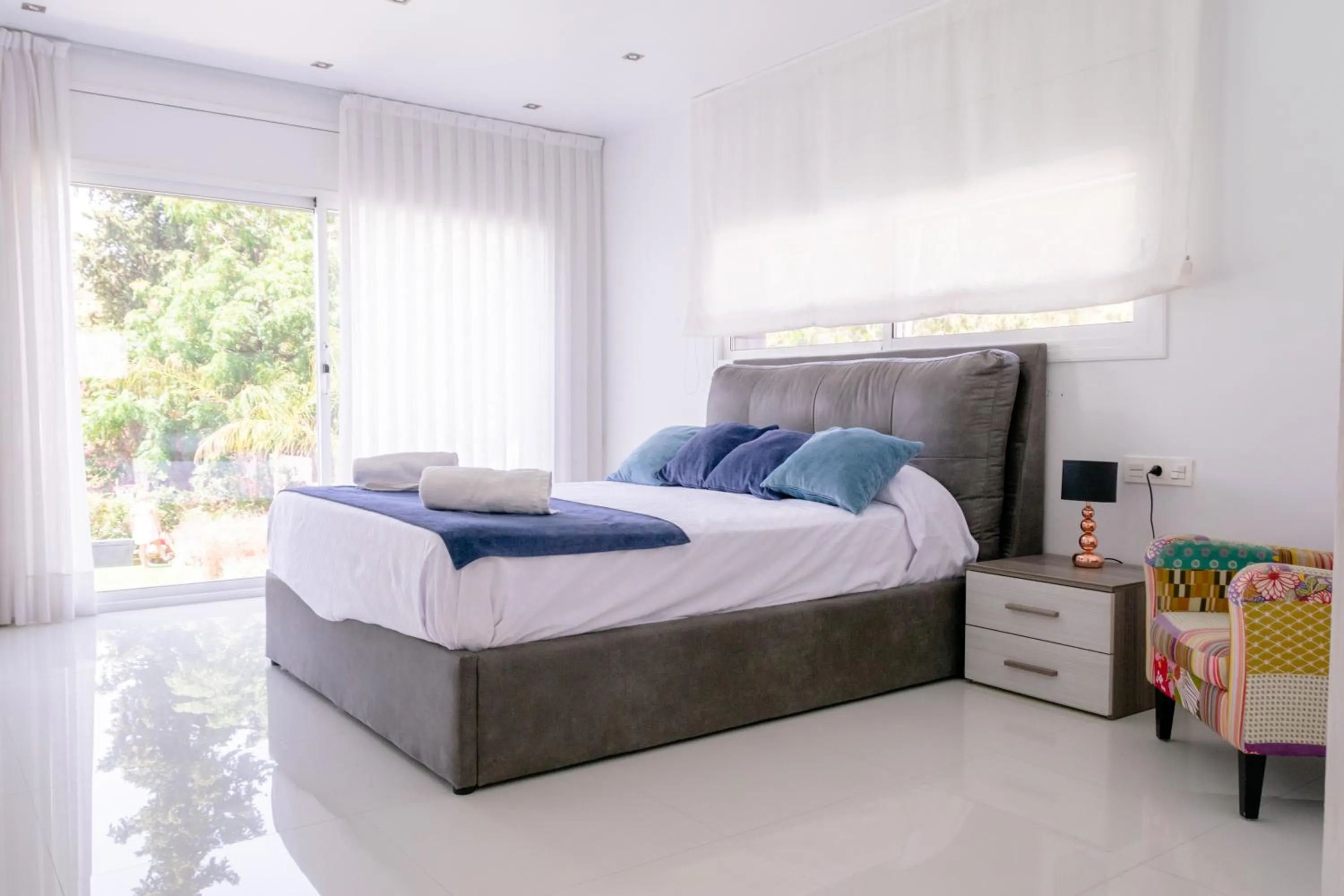 Bed in Luxurious Villa Marly I to two minutes the beach