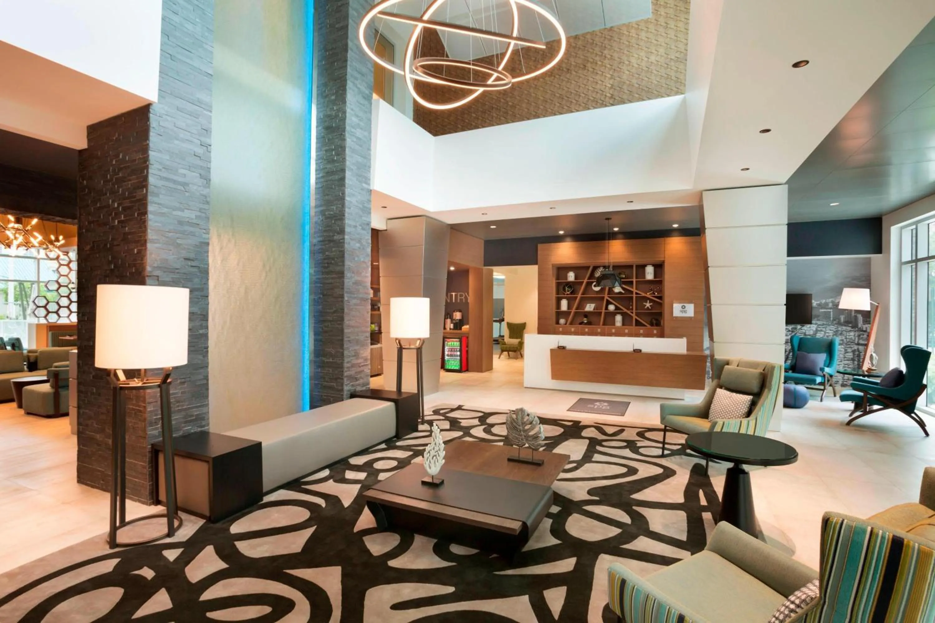 Lobby or reception in Four Points by Sheraton Miami Airport