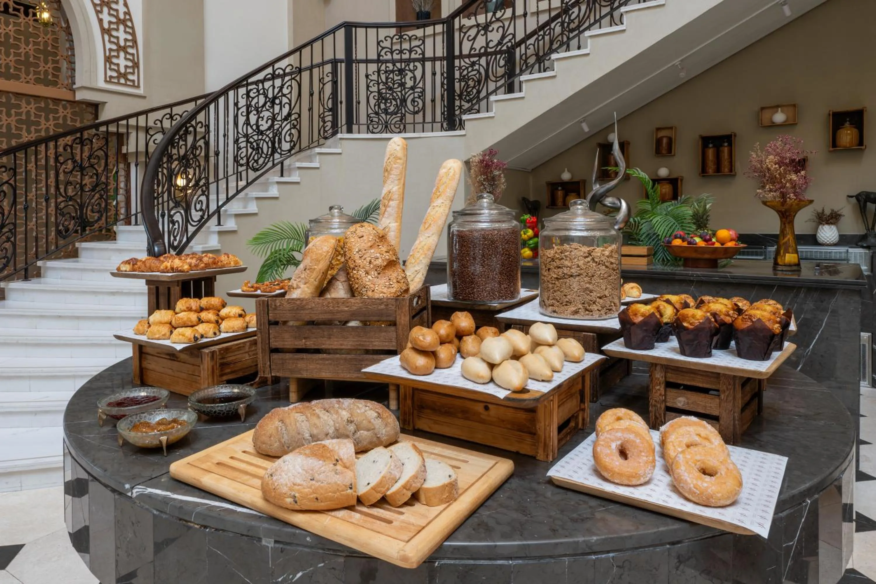 Breakfast in Al Habtoor Polo Resort