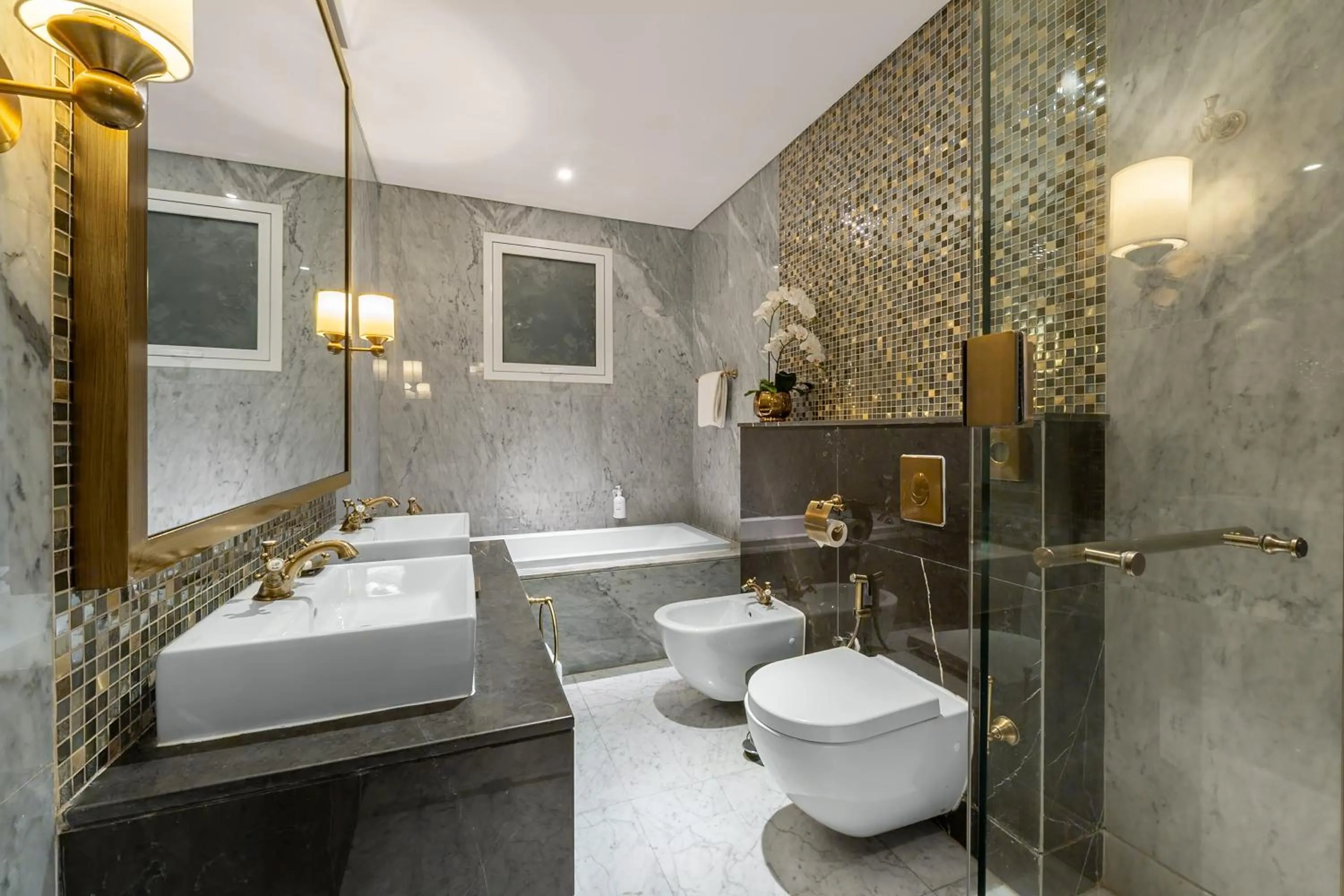 Bathroom in Al Habtoor Polo Resort