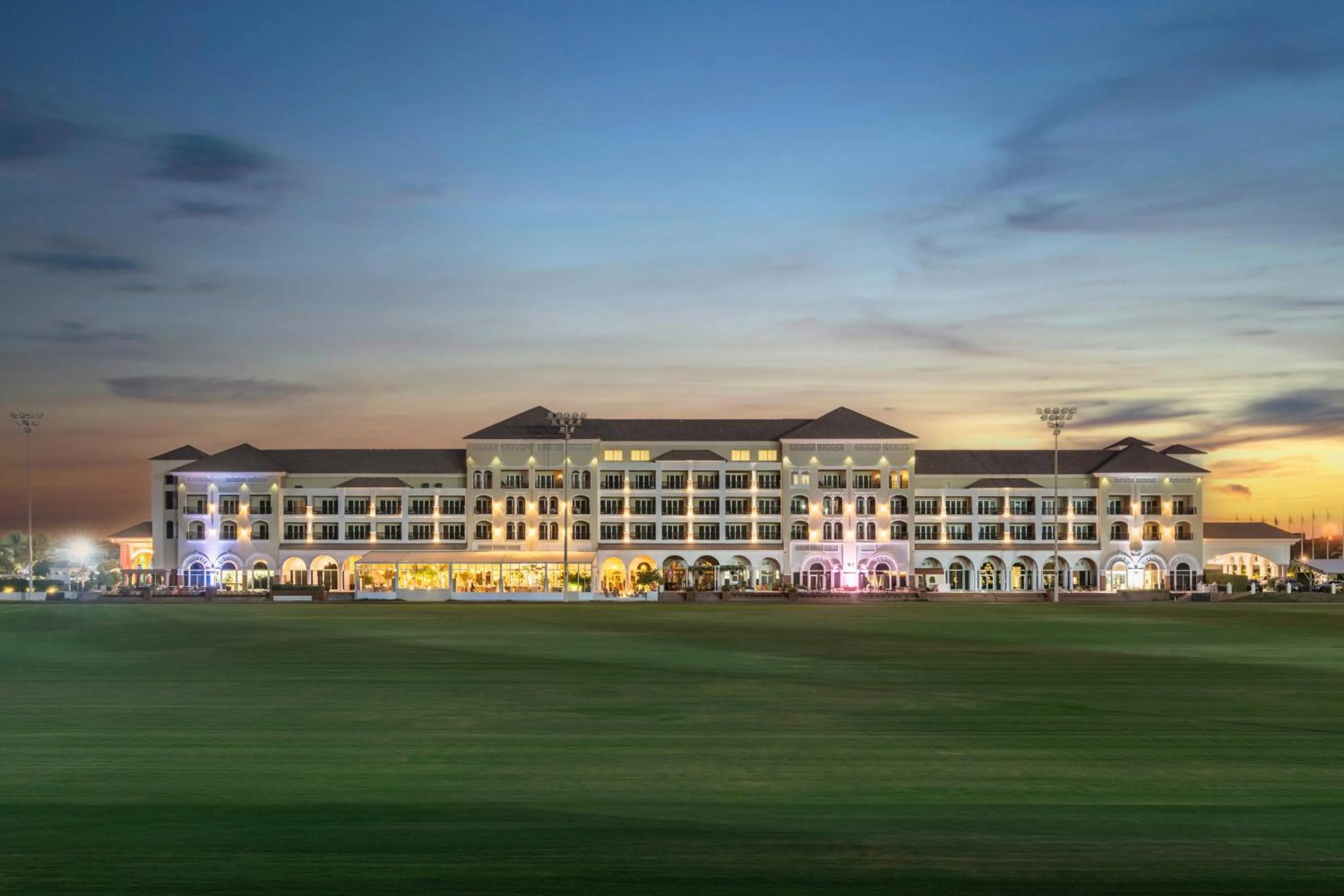 Property building in Al Habtoor Polo Resort