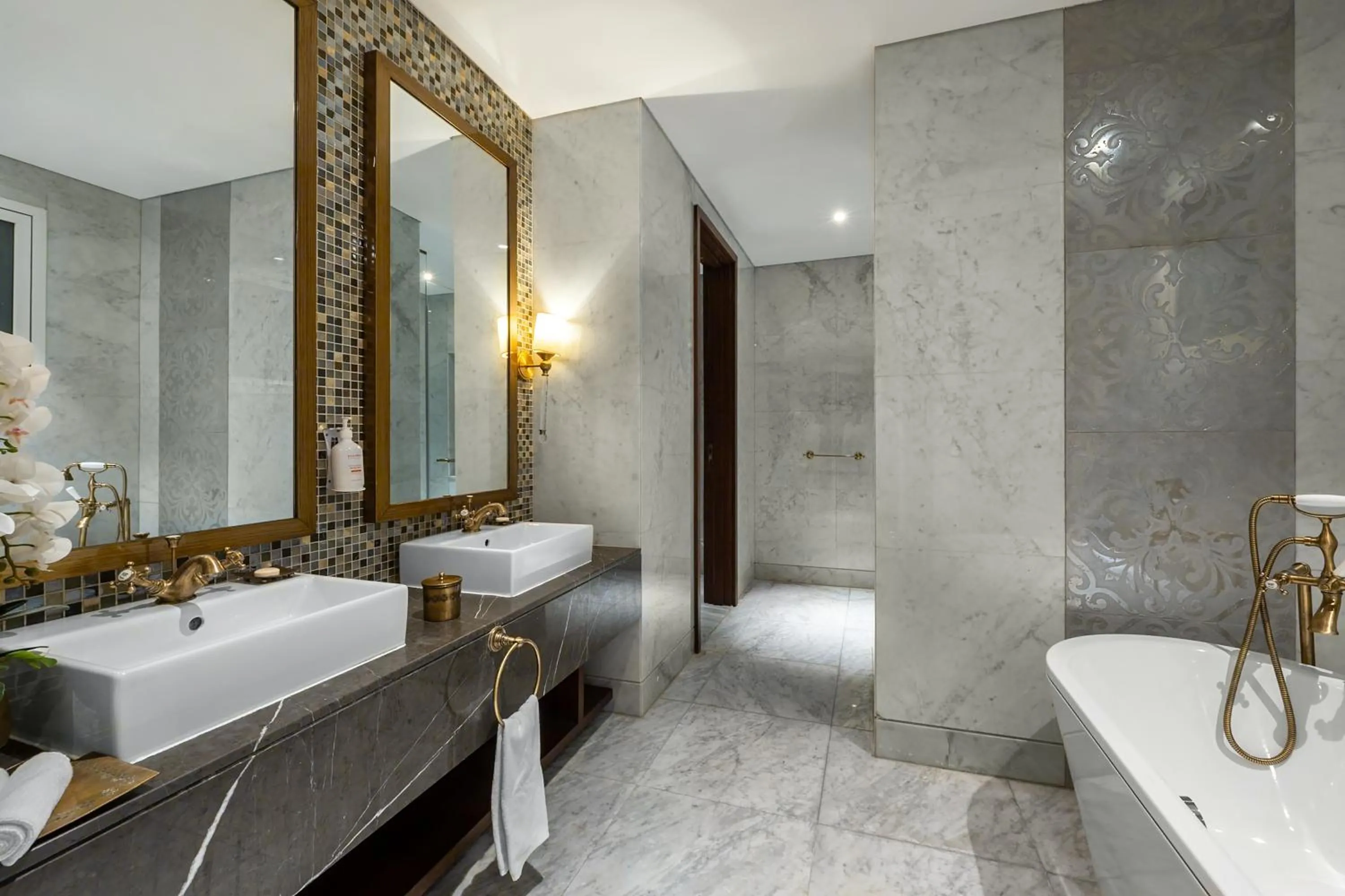 Bathroom in Al Habtoor Polo Resort