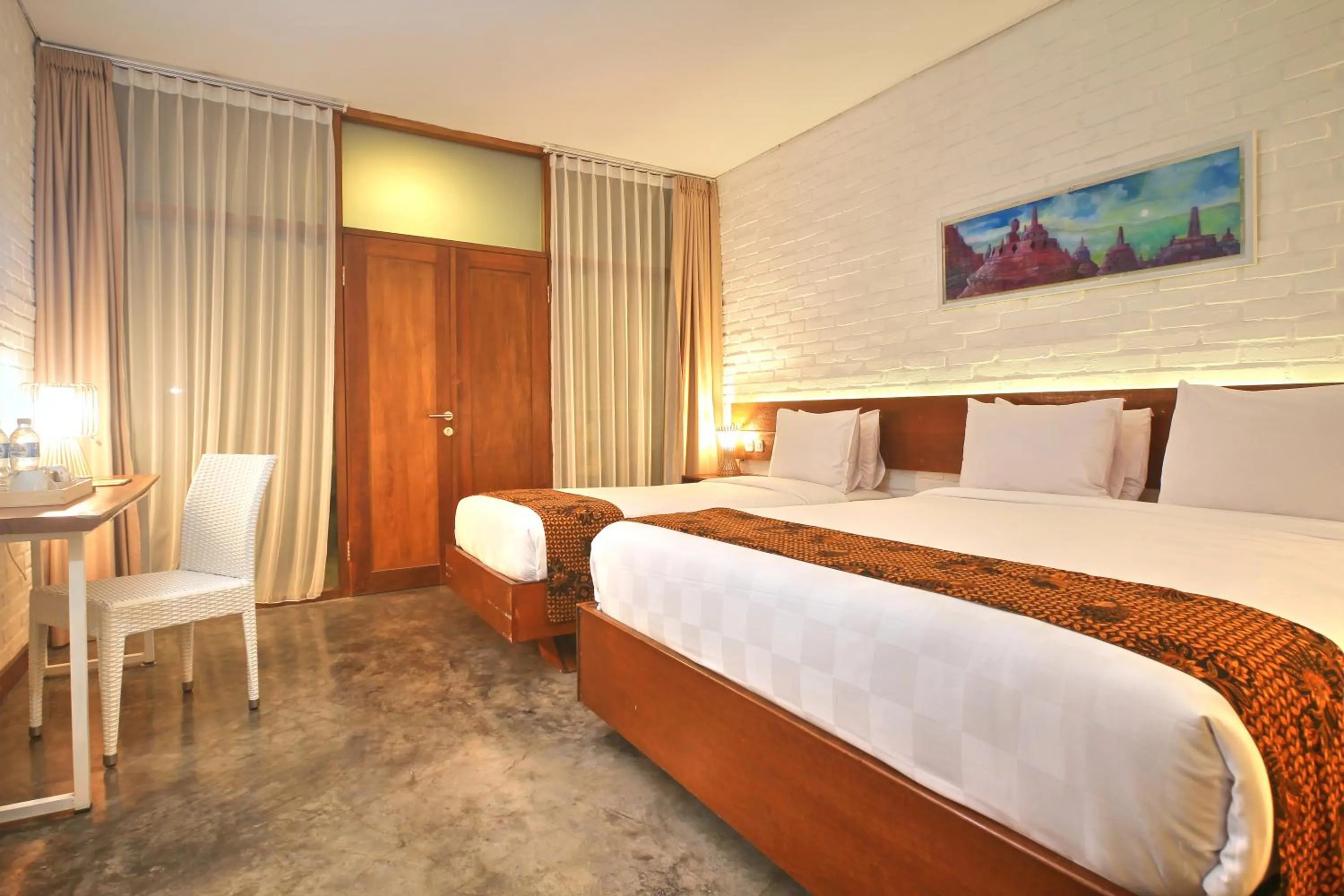 Bedroom, Bed in Shankara Borobudur