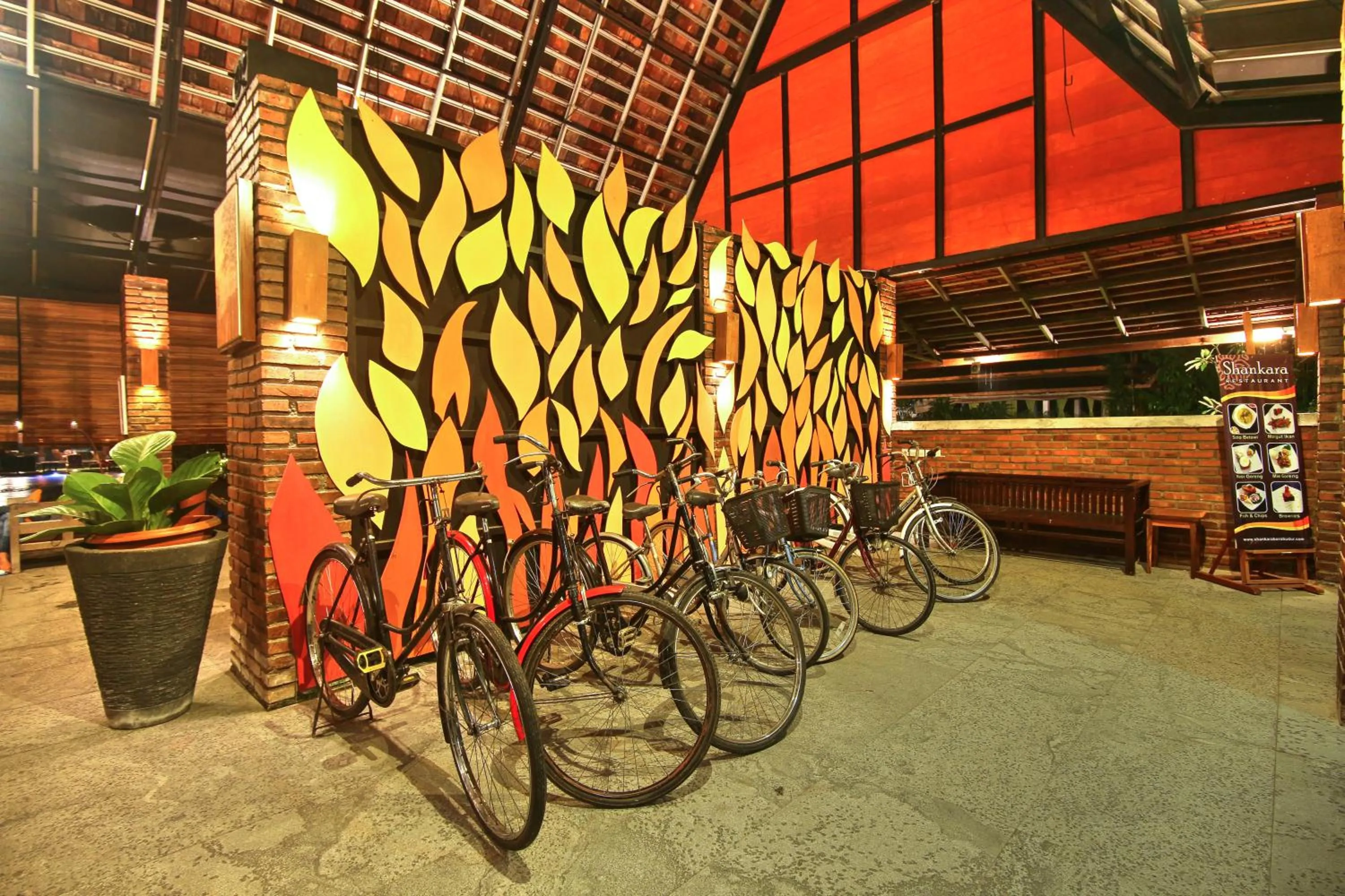 Cycling in Shankara Borobudur