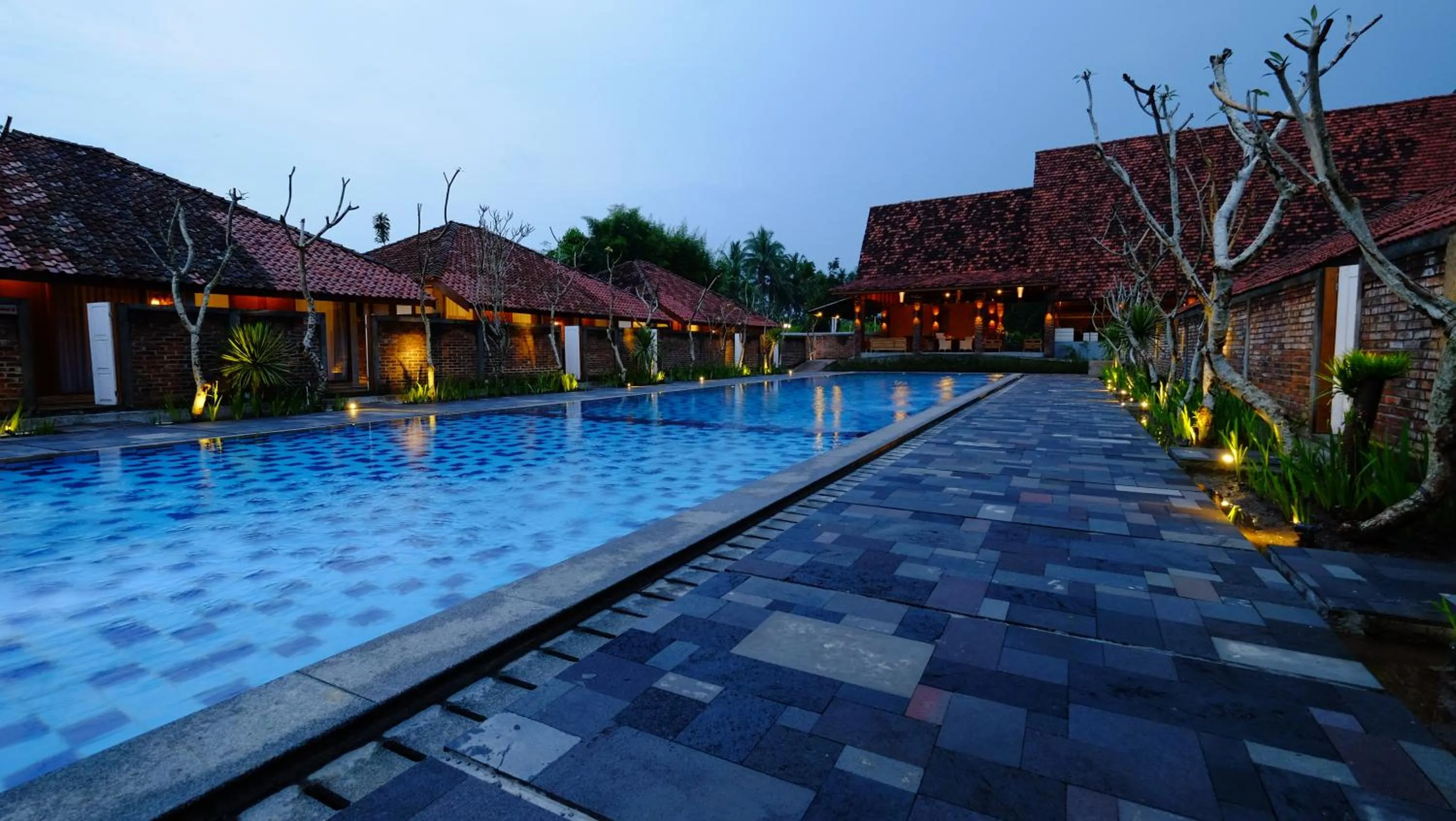 Swimming pool in Shankara Borobudur