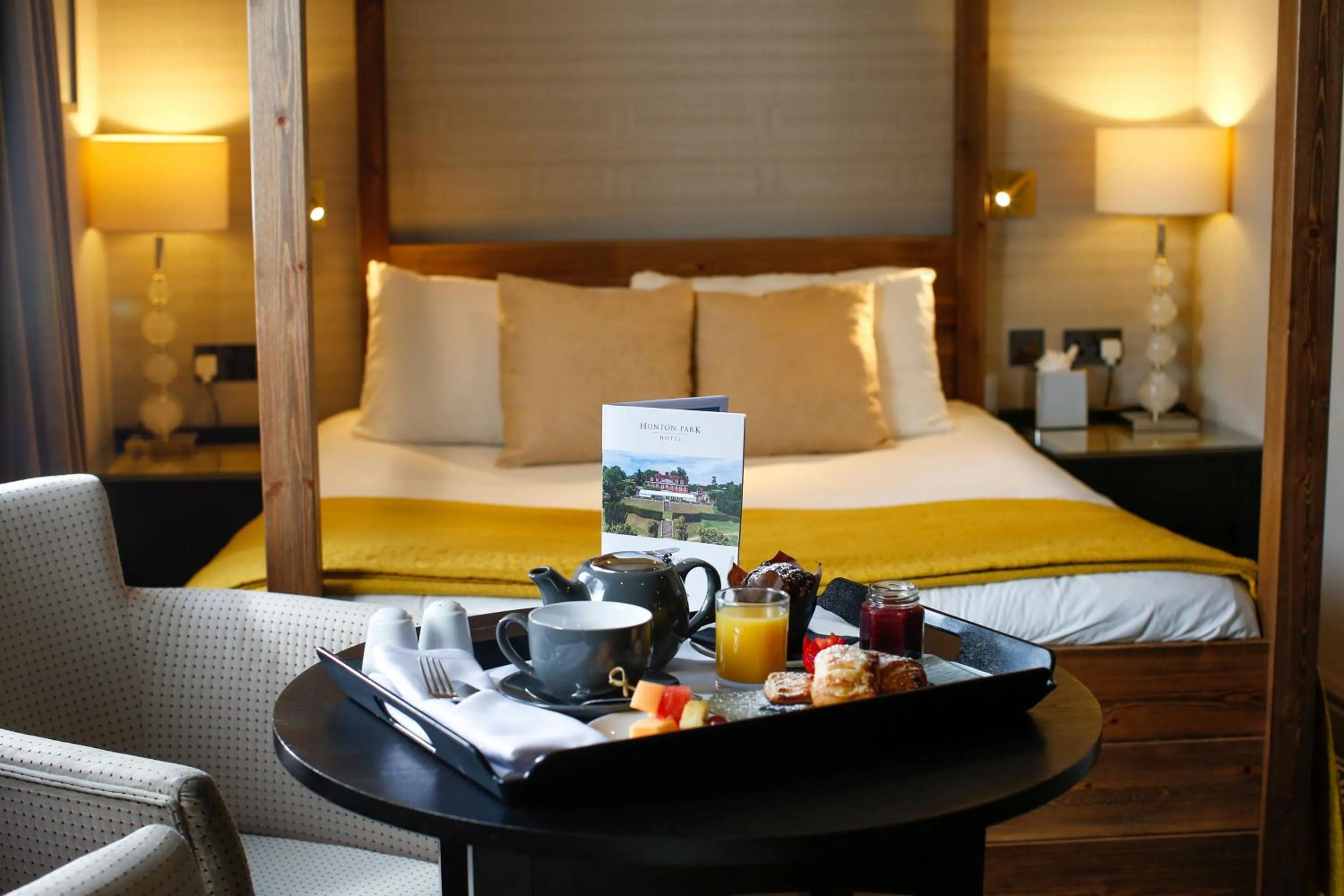 Bed in Hunton Park Hotel