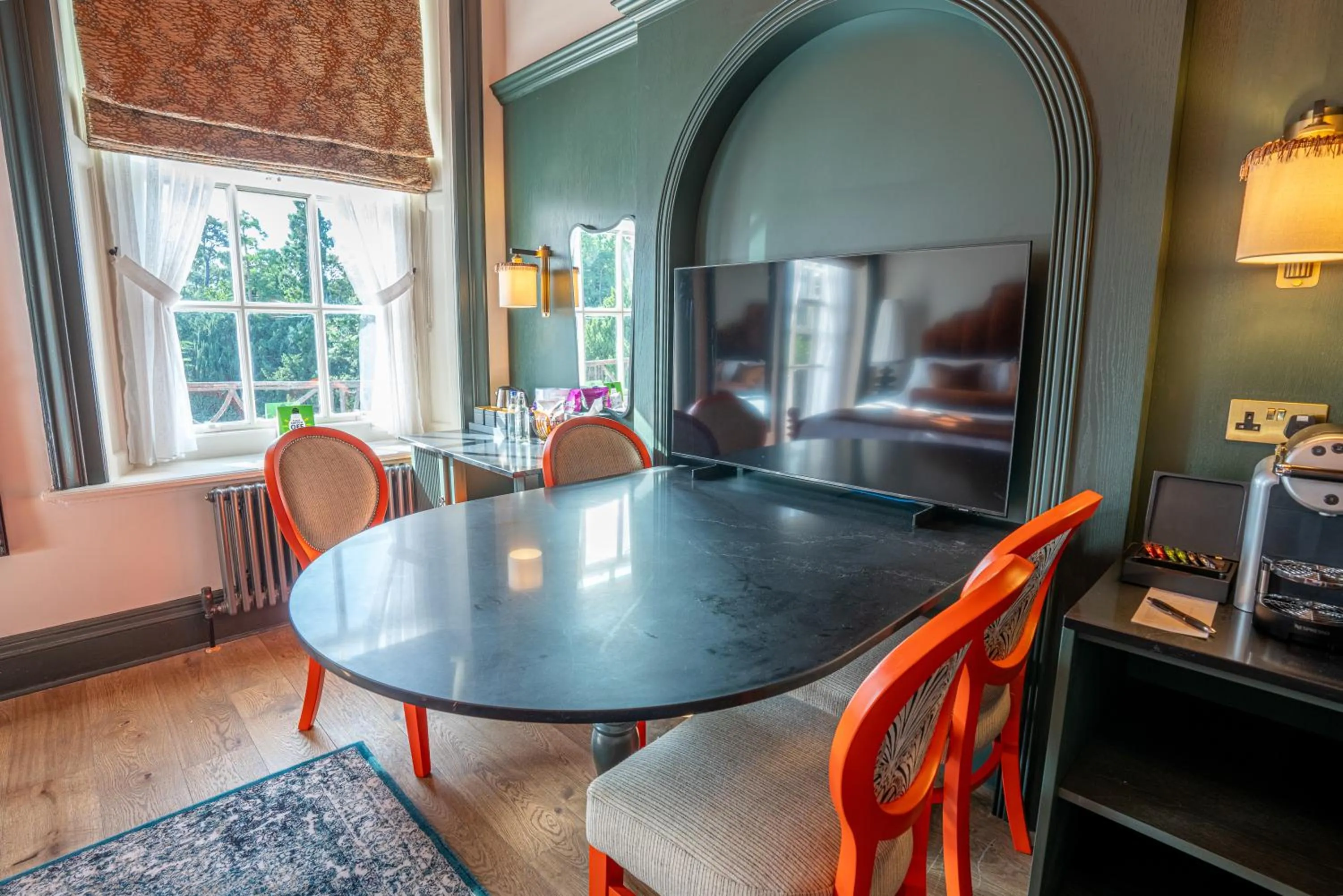 Dining area in Hunton Park Hotel