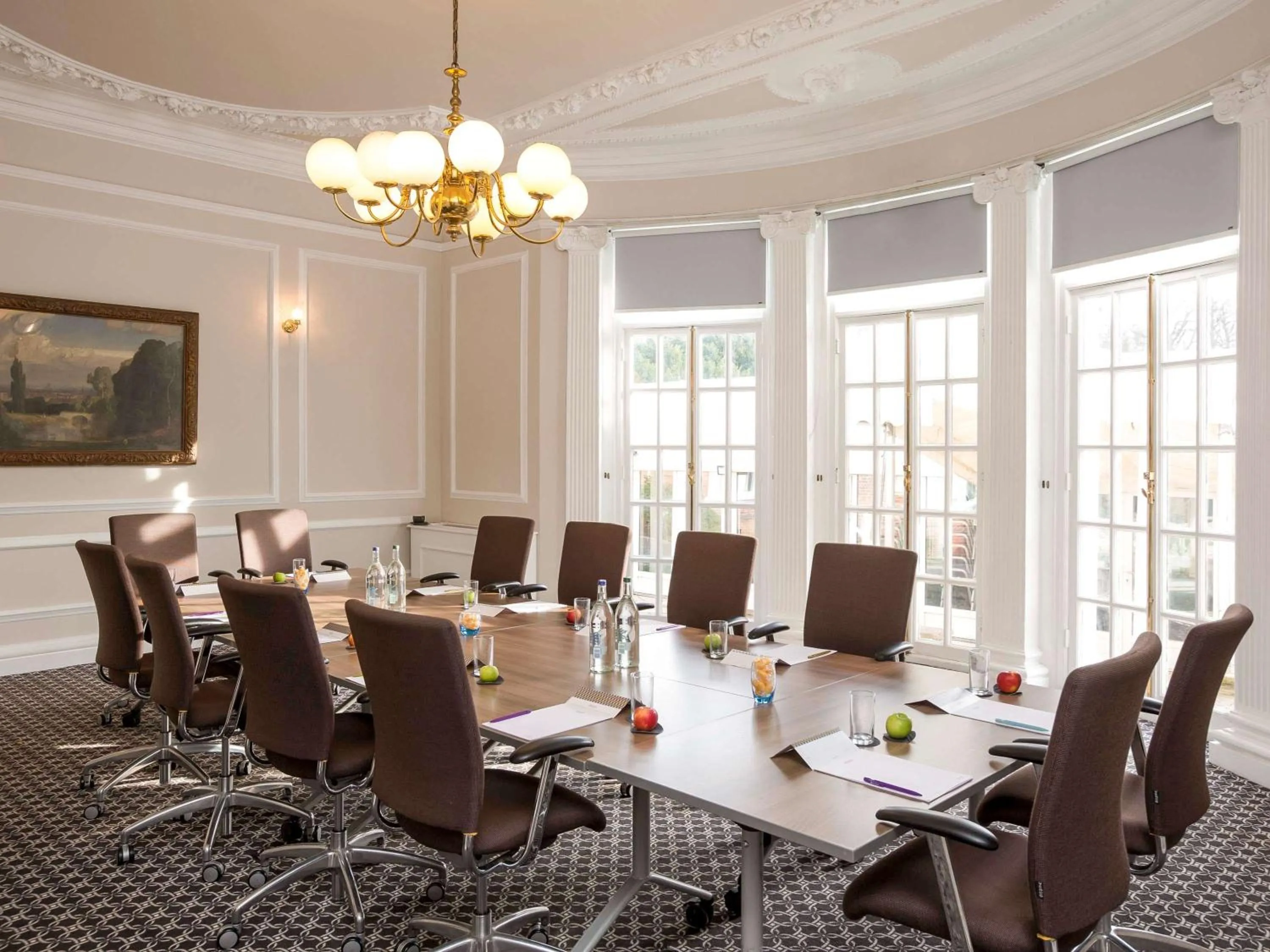 On site in Hunton Park Hotel