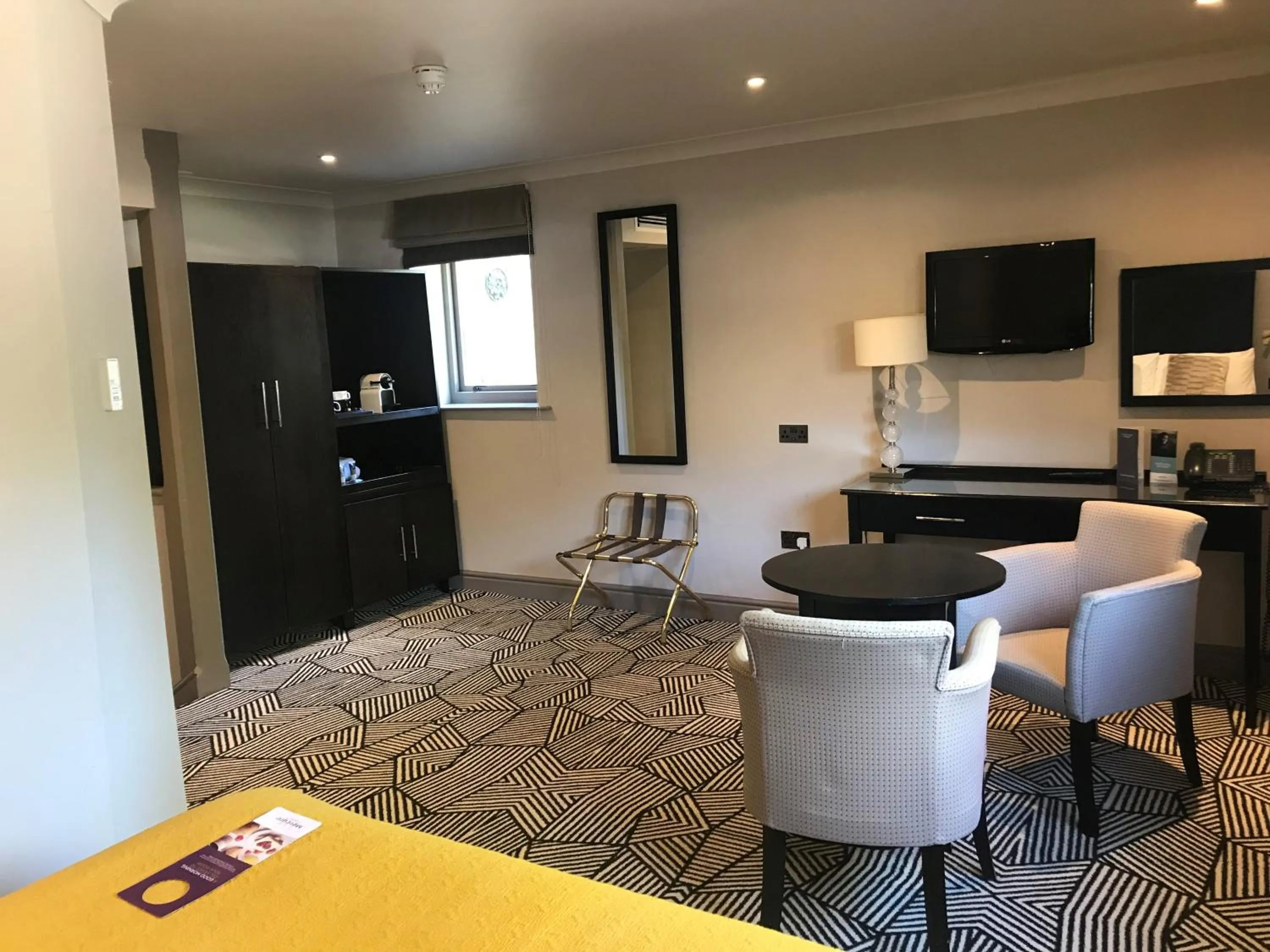 Seating area in Hunton Park Hotel