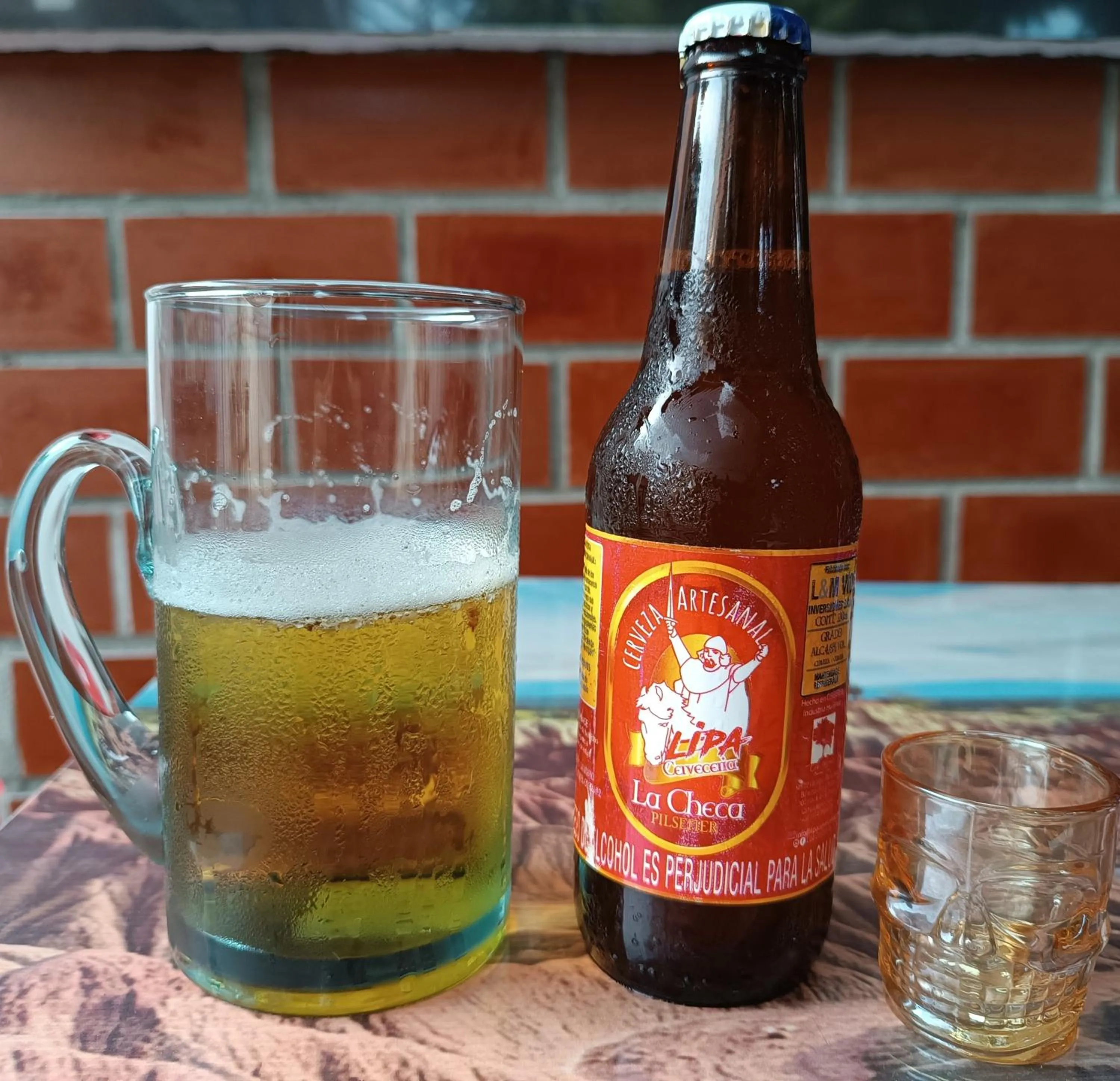 Drinks in Hotel Colonial Villavieja