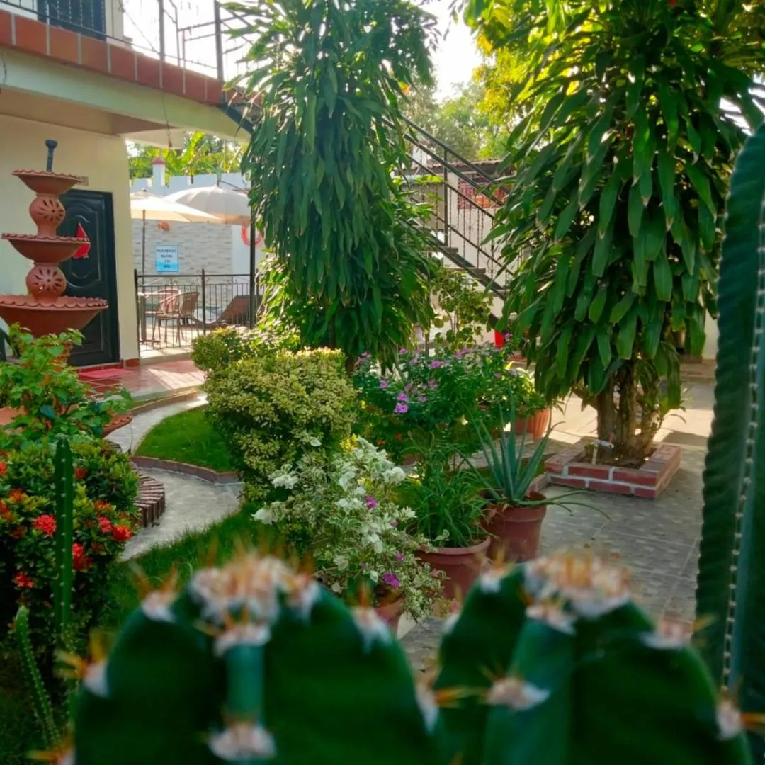 Garden in Hotel Colonial Villavieja