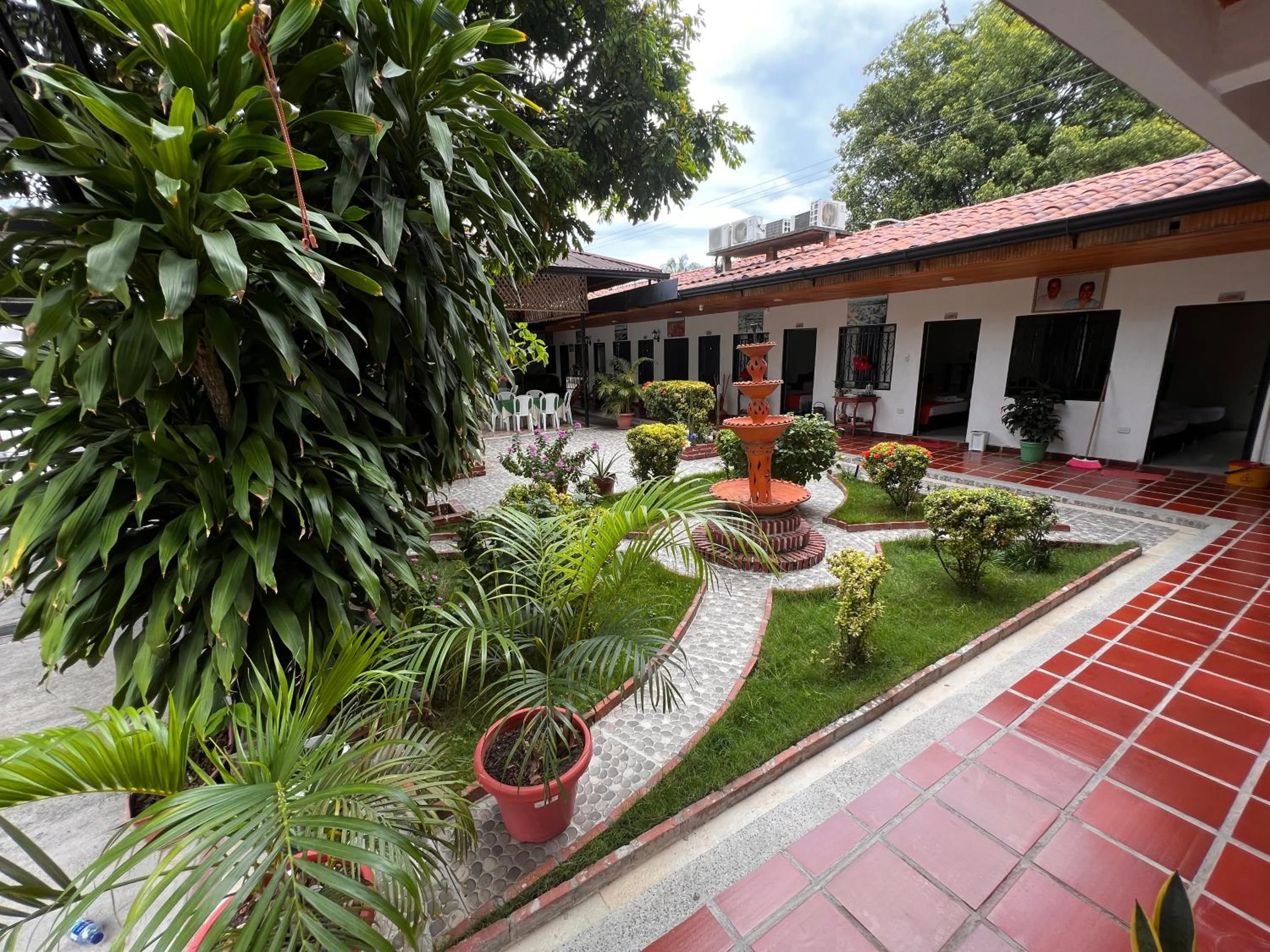 Property building in Hotel Colonial Villavieja