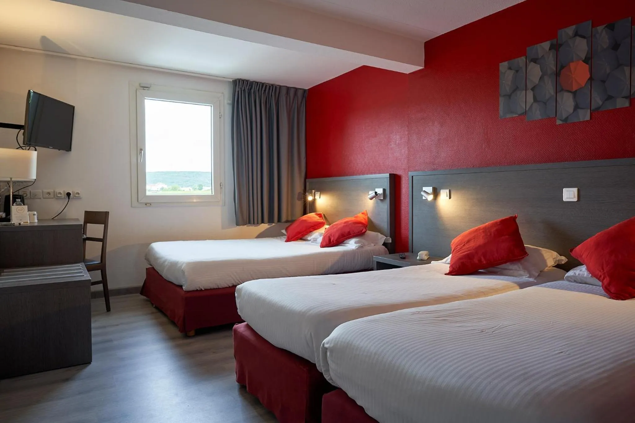 Bedroom, Bed in Authentic by balladins Dijon / Marsannay-la-Côte